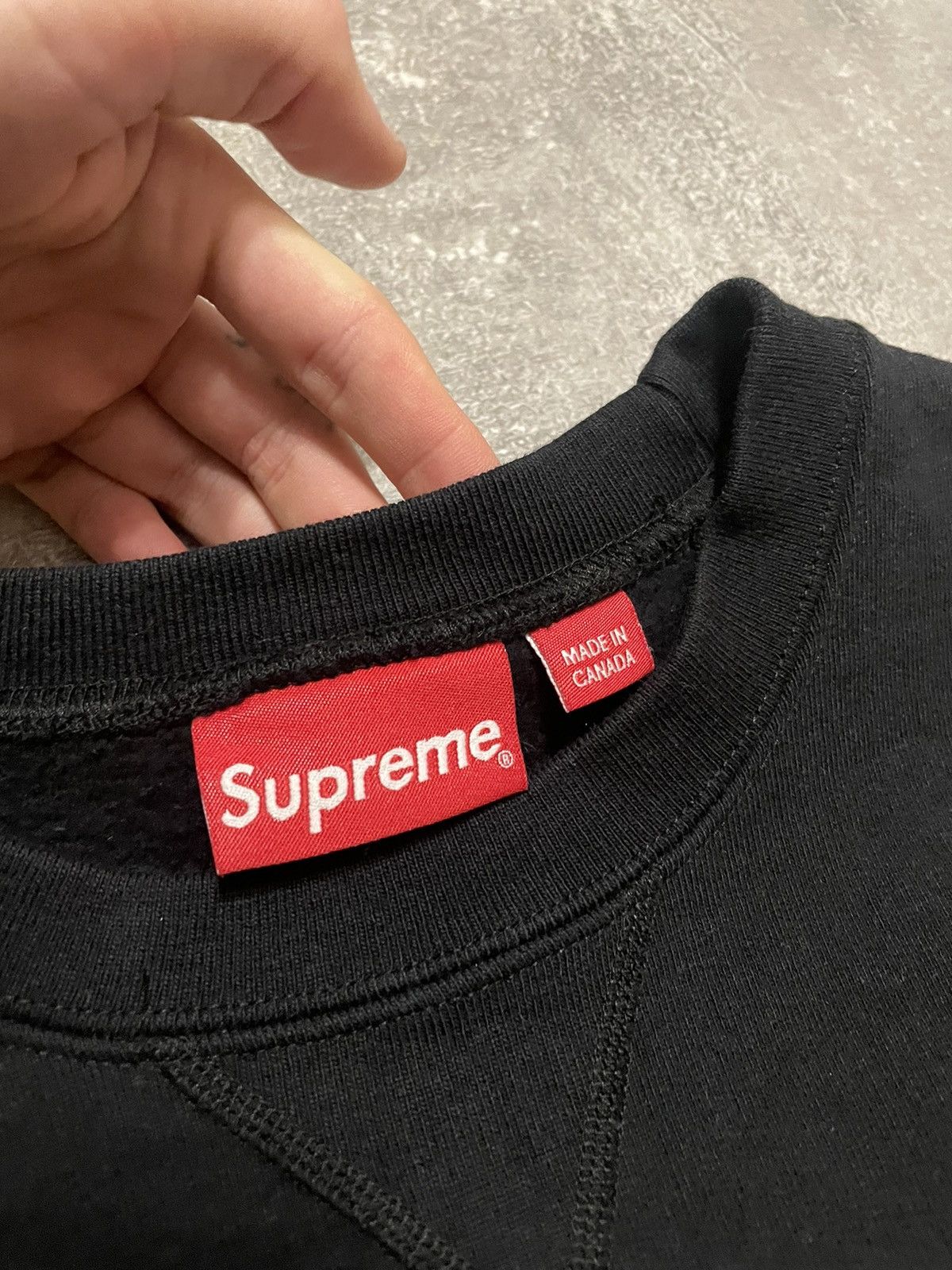 Hypebeast × Supreme Supreme Sweatshirt Black Size US M / EU 48-50 / 2 - 5 Thumbnail