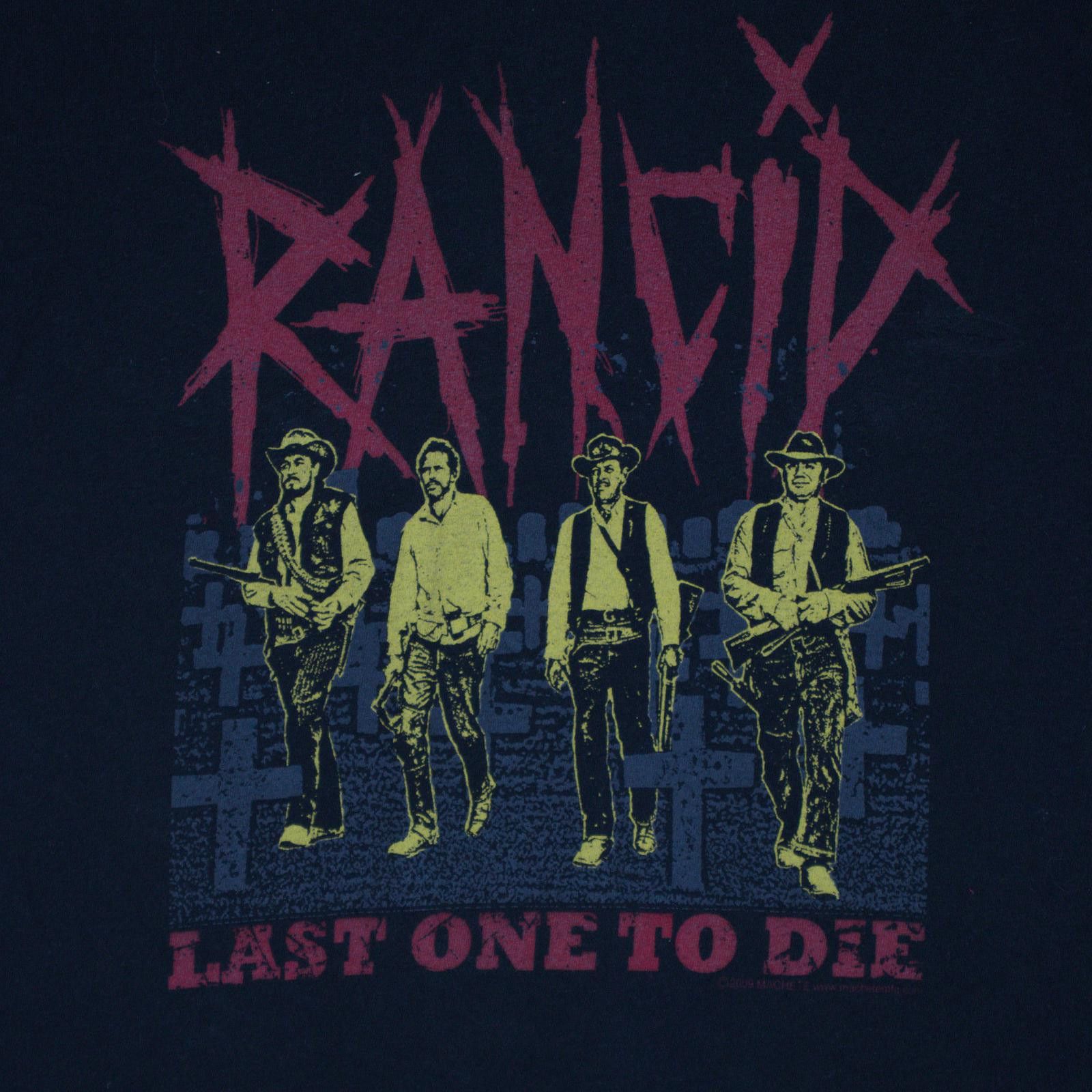 Vintage 2009 Rancid Last One To Die Tee Size US M / EU 48-50 / 2 - 2 Thumbnail