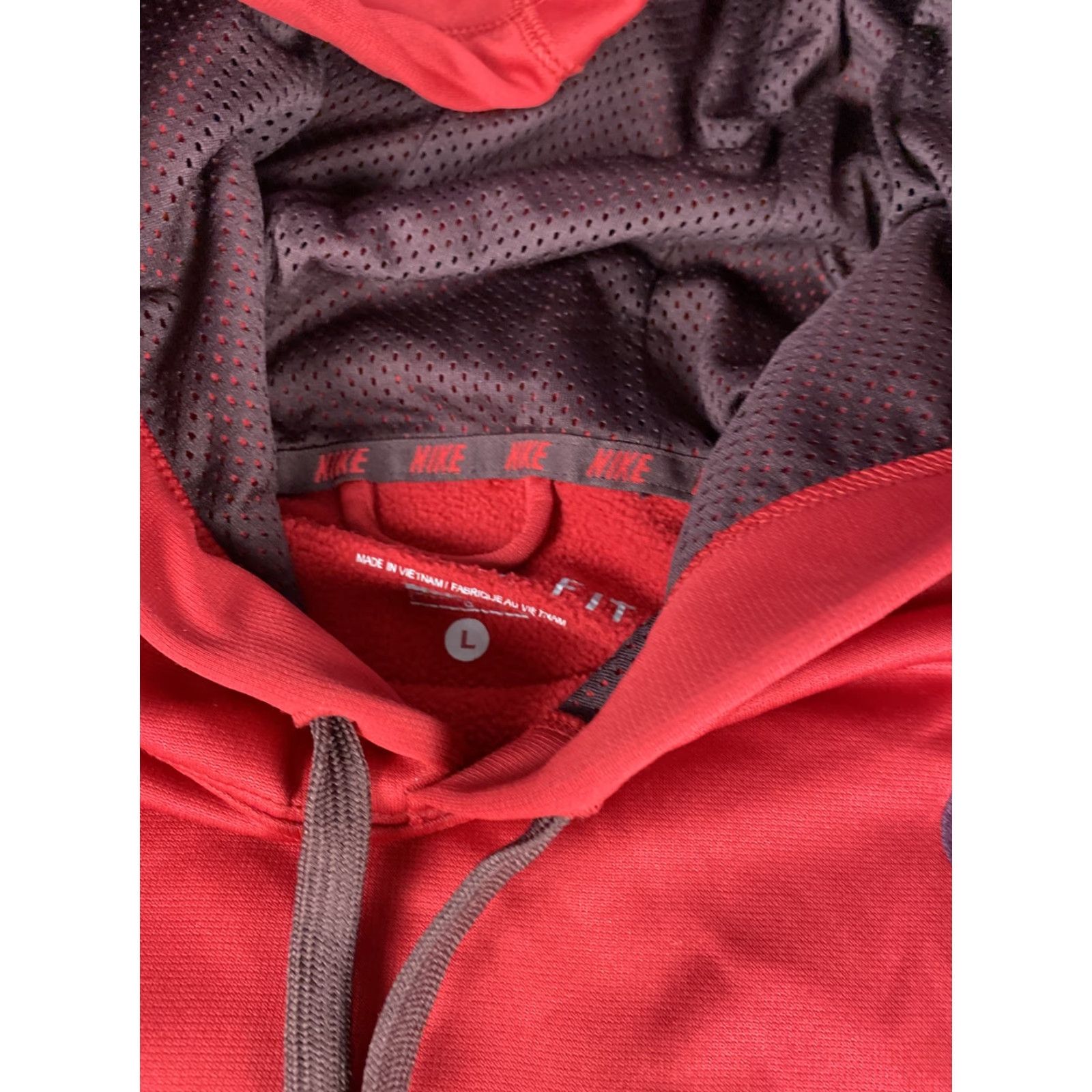 Nike Nike Therms Fit Hoodie Sweatshirt Mens L Red Size US L / EU 52-54 / 3 - 4 Thumbnail