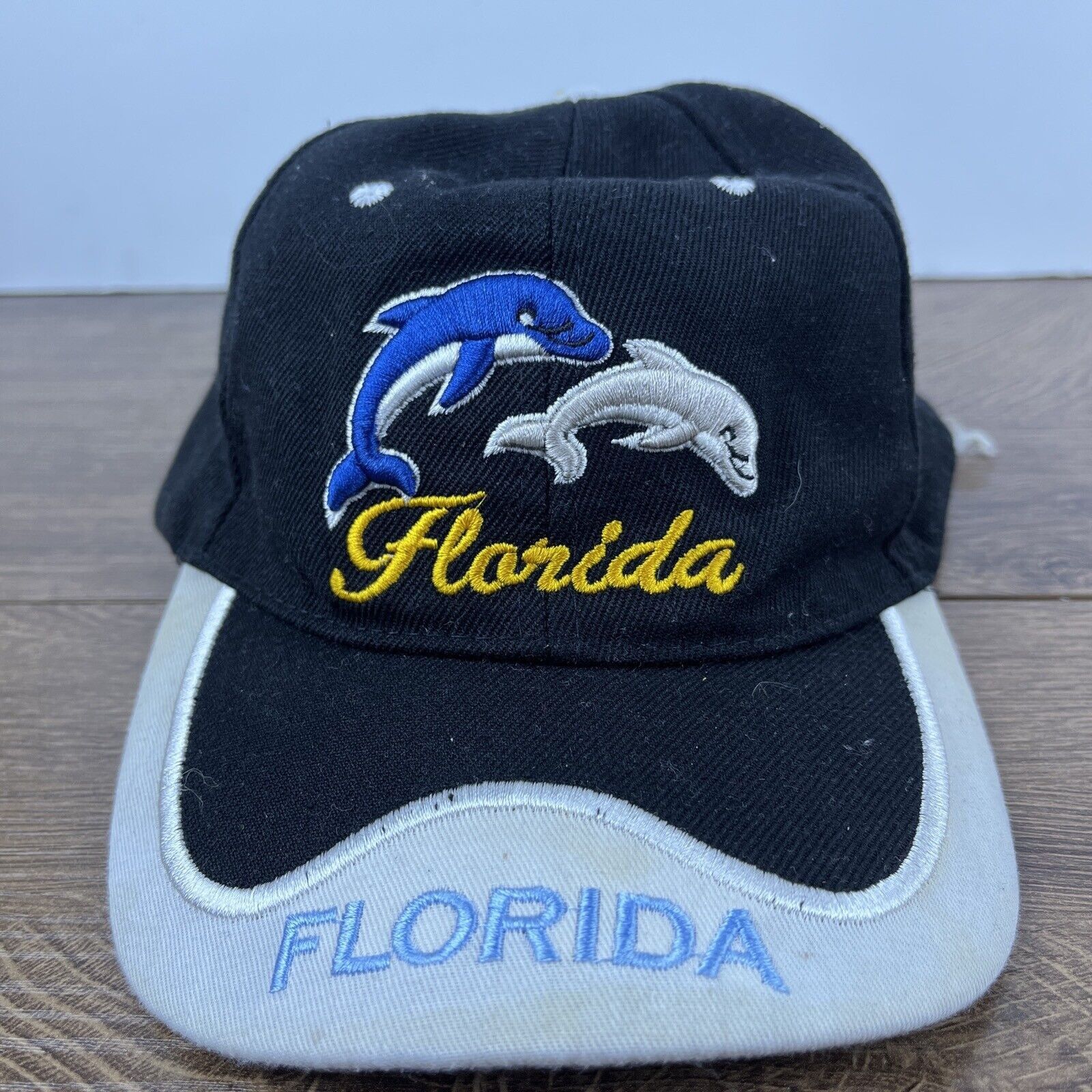 Other Florida Hat Dolphins Florida Hat Black Hat Adjustable Adult Size ONE SIZE - 3 Thumbnail