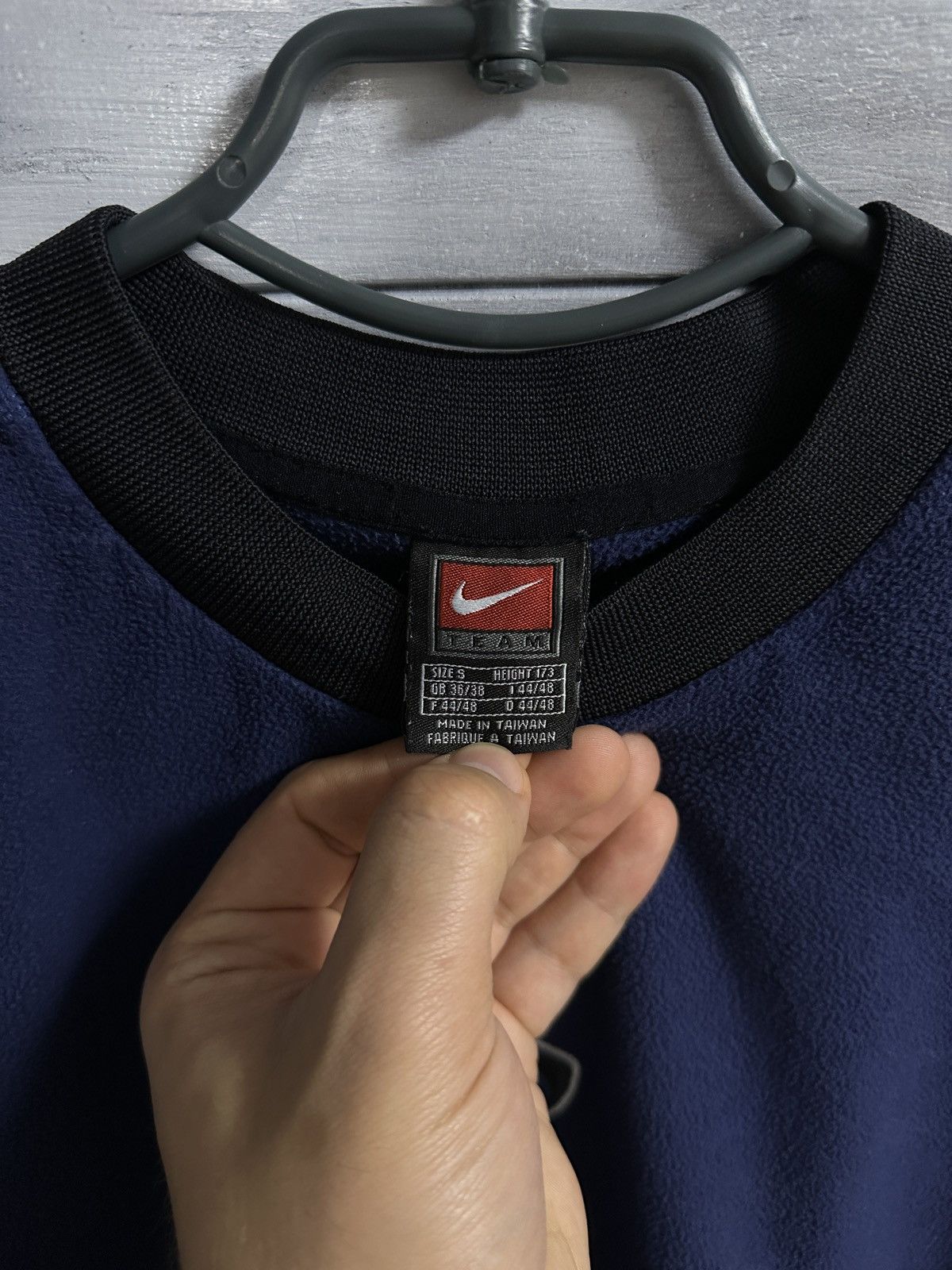 Nike Very Rare Vintage Fleece Sweatshirt Nike Cenr Logo Swoosh Size US S / EU 44-46 / 1 - 8 Thumbnail