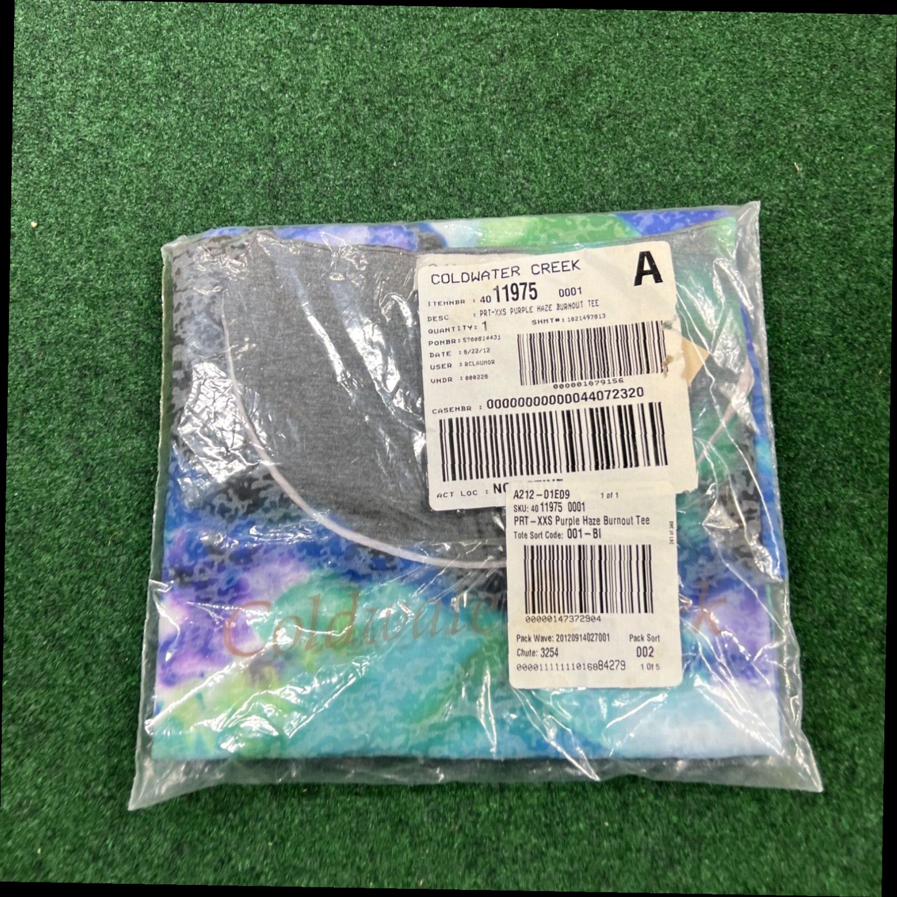 Coldwater Creek NEW NWT Coldwater Creek Purple Haze Burnout T-Shirt Xxs Fast Shipping NEW Size XXS / US 00 / IT 34 - 1 Thumbnail
