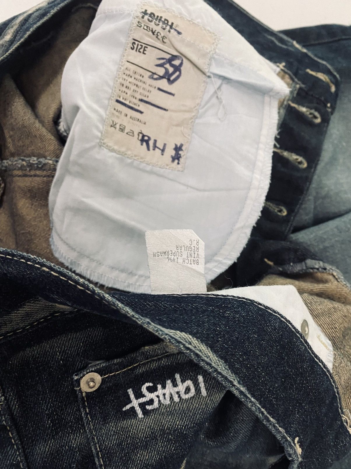 Ksubi VTG Tsubi Ksubi Rat Catcher Australia Deadstock Jean Y2K NWT Size US 38 / EU 54 - 18 Thumbnail