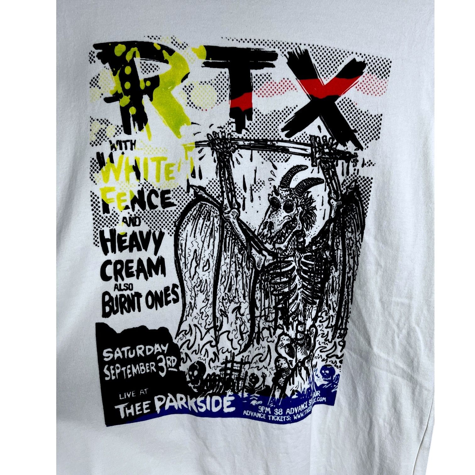 Hysteric Glamour Hysteric Glamour RTX Royal Trux Wht T-Shirt Sm $195 retail Size US S / EU 44-46 / 1 - 2 Thumbnail