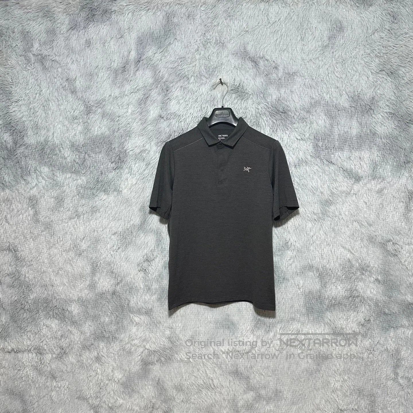 Arc'teryx Arcteryx Cormac Polo Short Sleeve Black Gray. Size US S / EU 44-46 / 1 - 1 Thumbnail