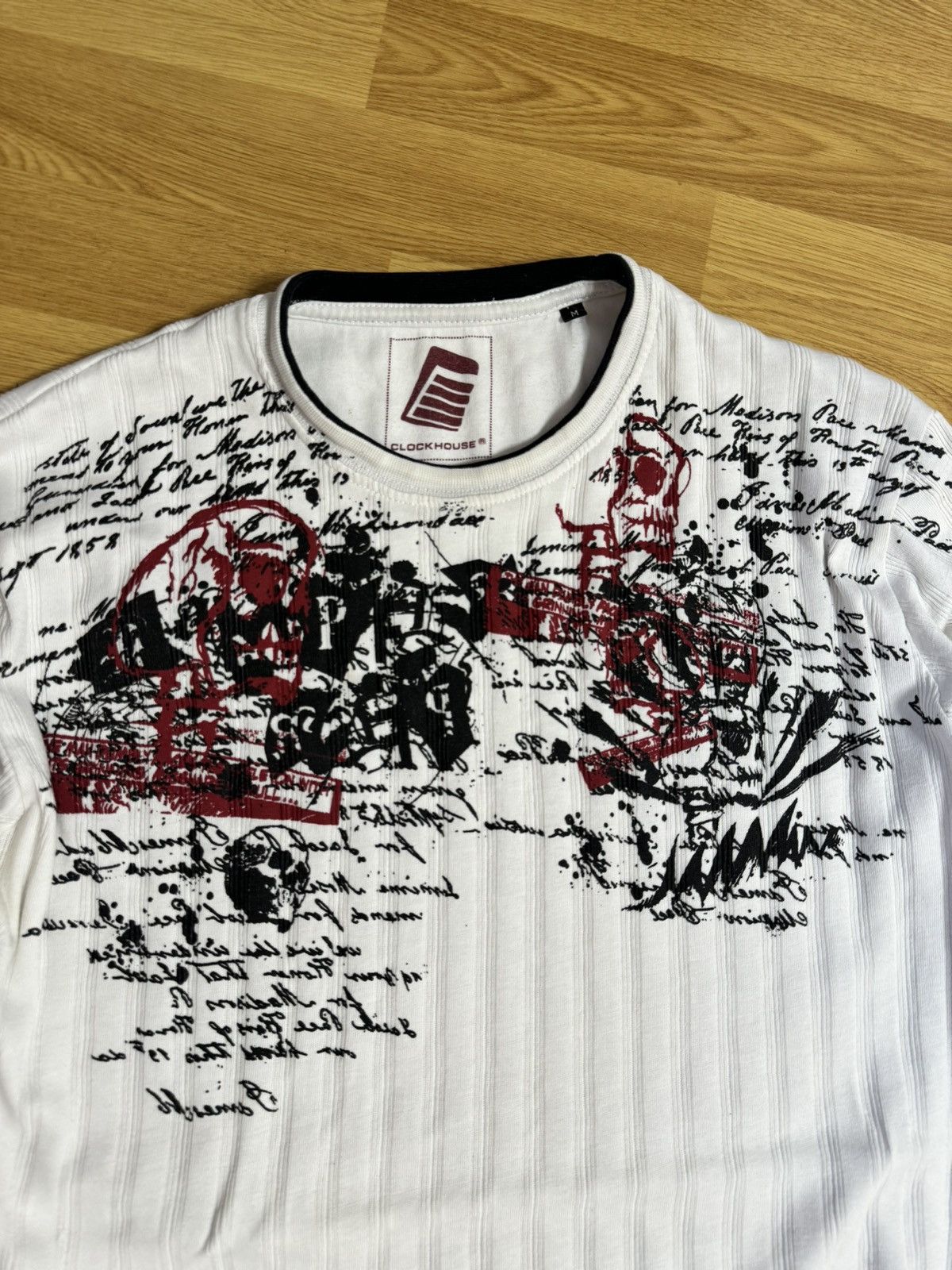 Japanese Brand × Vintage ClockHouse longsleeve avant-garde Mockneck Anglomania Size US M / EU 48-50 / 2 - 5 Thumbnail