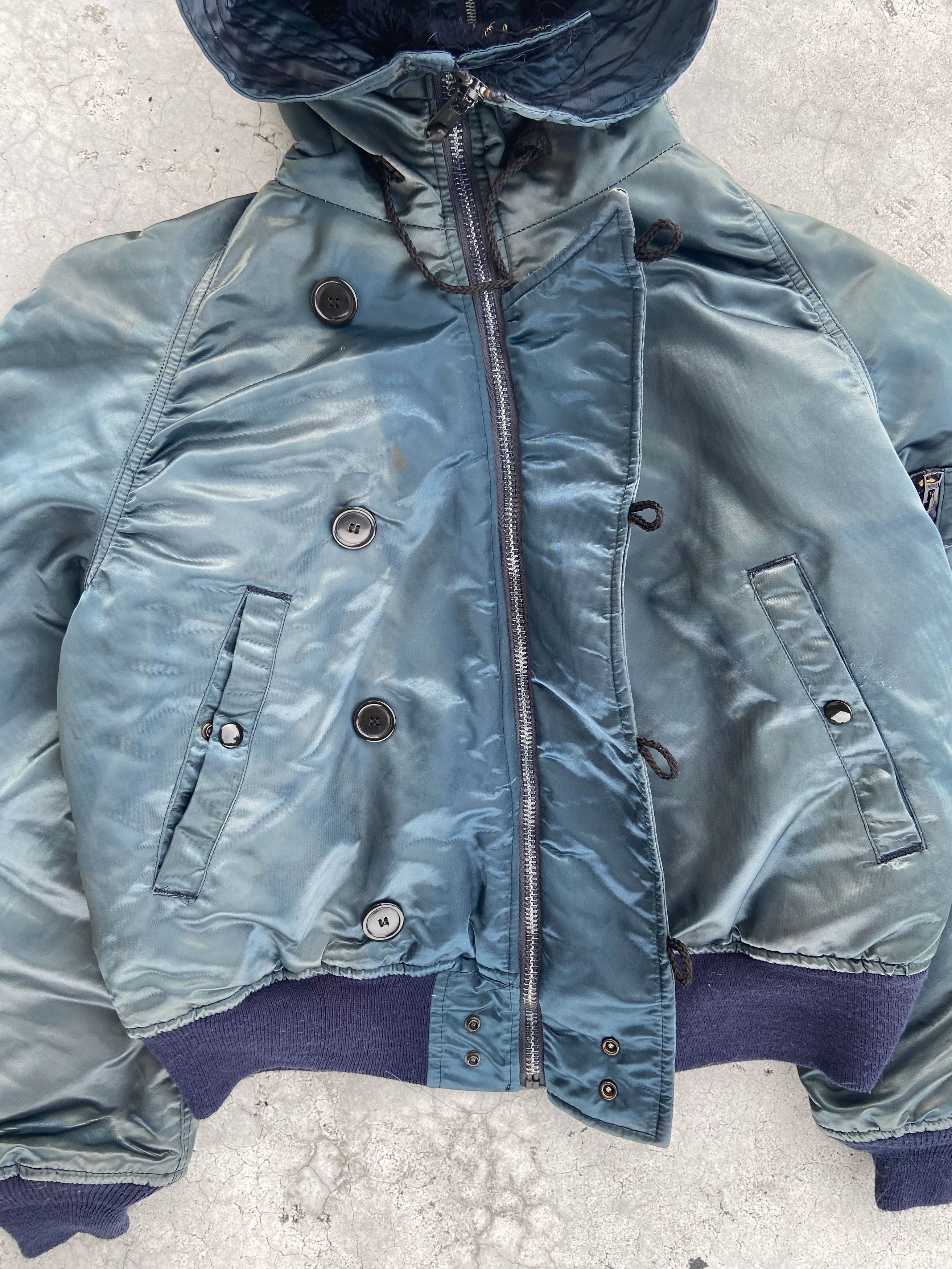 Alpha Industries Faded Vintage N2b Bomber Jacket Size US L / EU 52-54 / 3 - 15 Thumbnail