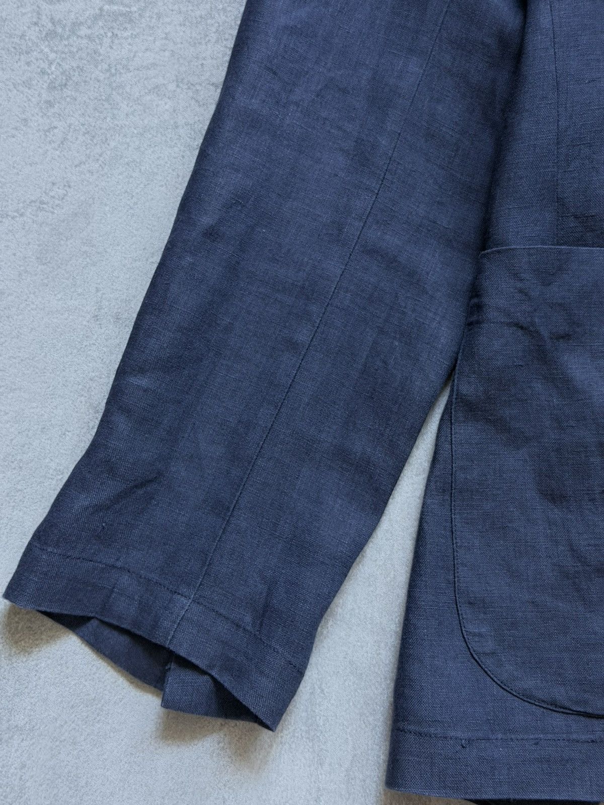 Our Legacy Our Legacy Ramie Unconstructed Blazer SS11 French Workwear Size US S / EU 44-46 / 1 - 6 Thumbnail