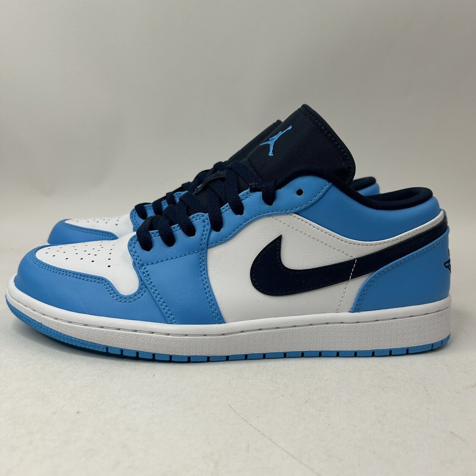 Nike Nike Jordan 1 Low Retro “UNC Powder Blue Obsidian” 2023 Size US 10.5 / EU 43-44 - 6 Thumbnail