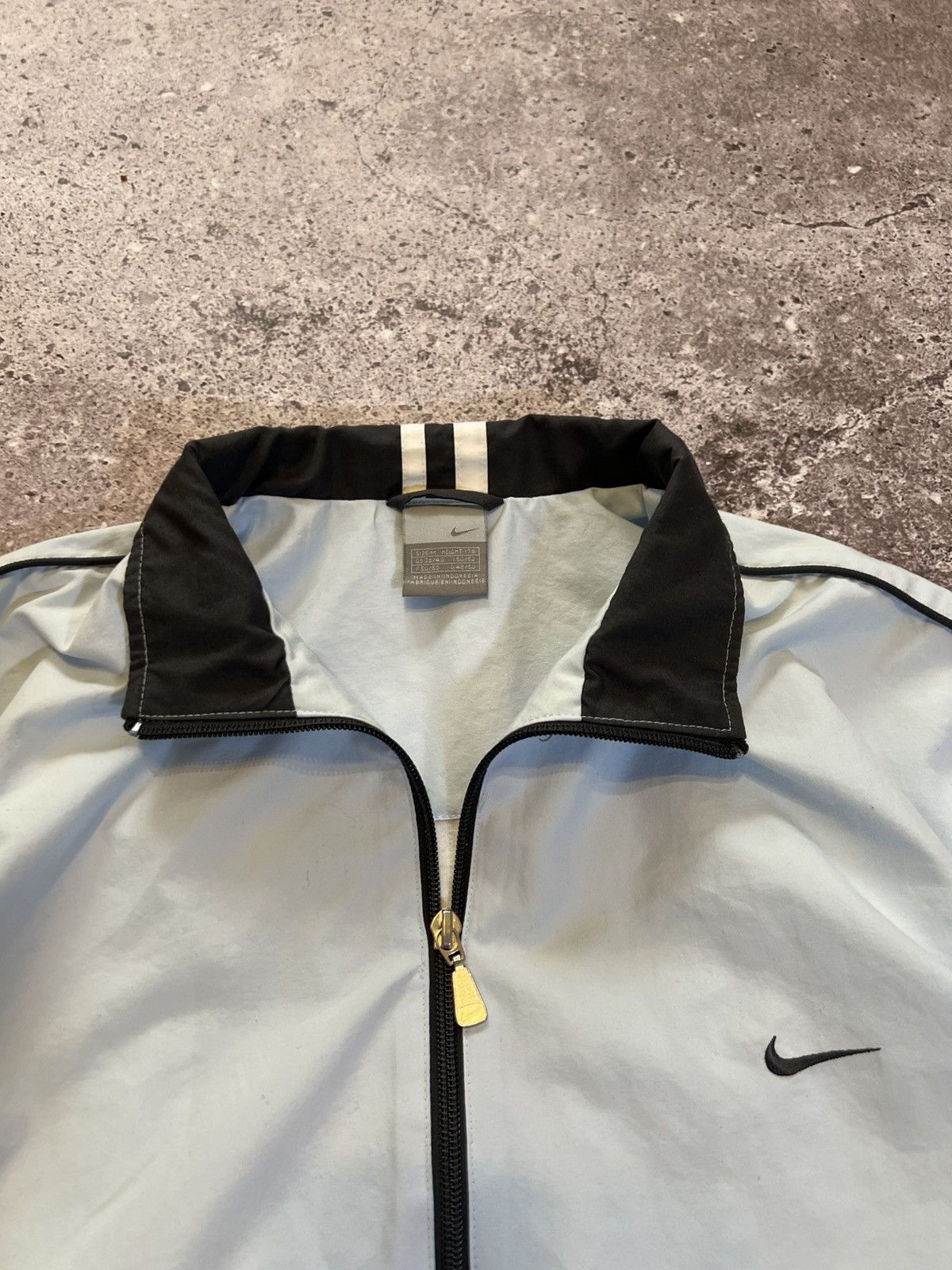 Nike Vintage Nike Baby Blue track jacket drill size M logo Size US M / EU 48-50 / 2 - 10 Thumbnail