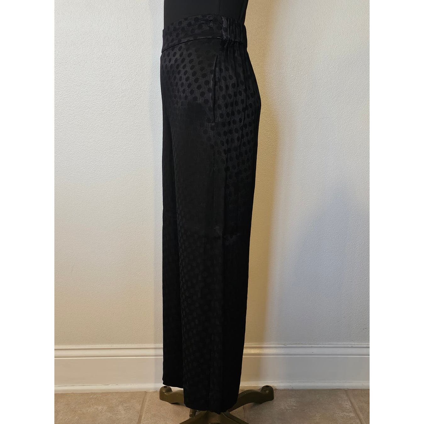 Madewell Madewell Dot Drapey Jacquard Huston Pull-On Crop Pants XS Size 26" / US 2 / IT 38 - 6 Thumbnail