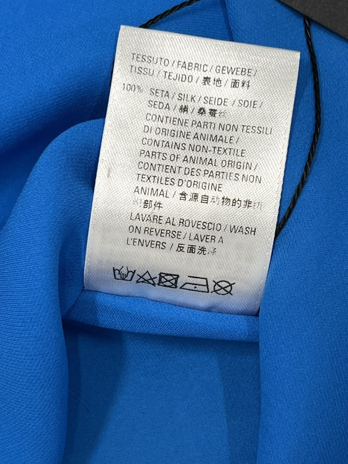 Balenciaga Balenciaga Blue Soccer Logo Button Up Size US L / EU 52-54 / 3 - 7 Thumbnail