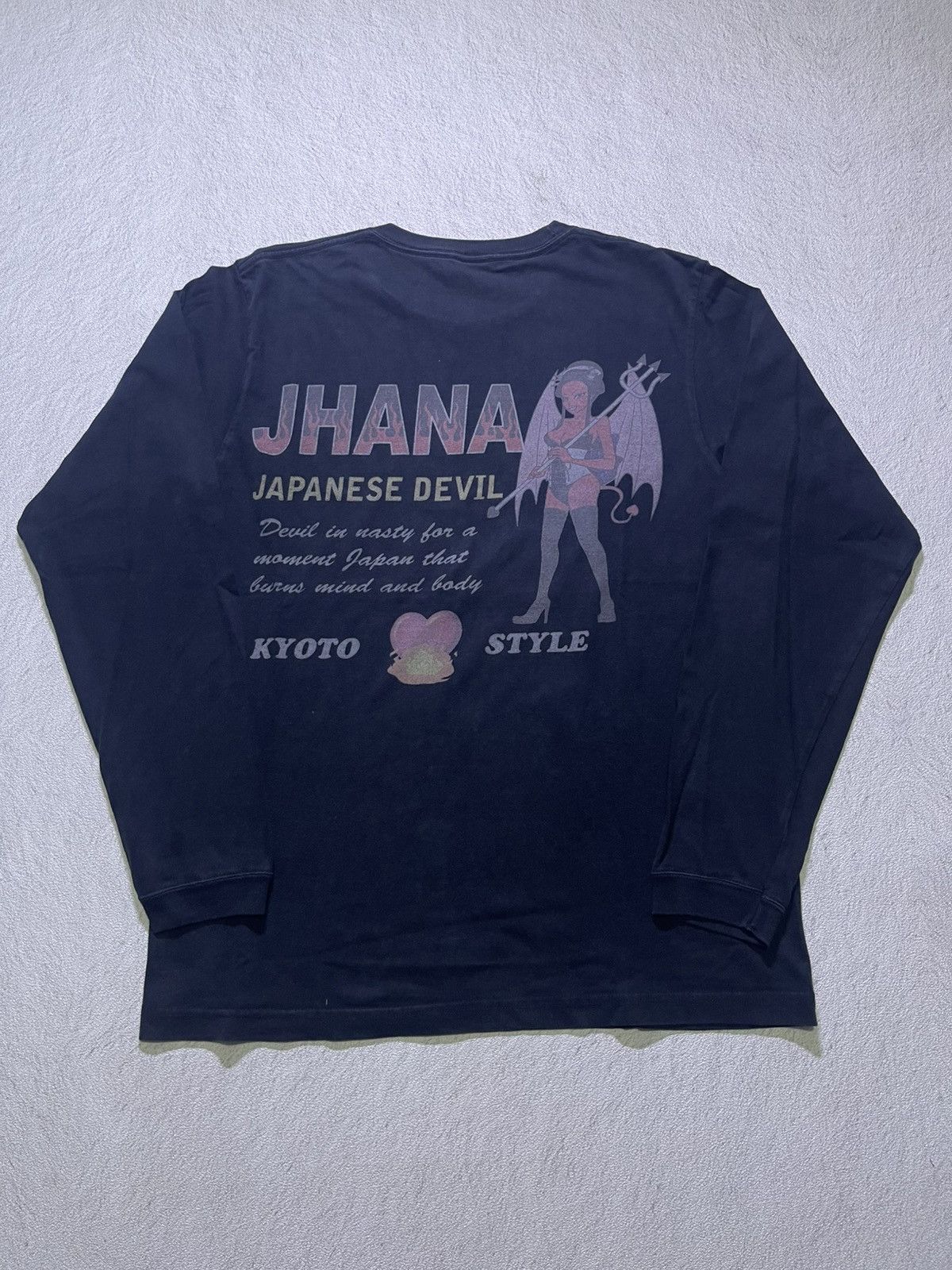 Japanese Brand Y2K JHANA long sleeve tshirt japanese style Size US M / EU 48-50 / 2 - 1 Thumbnail