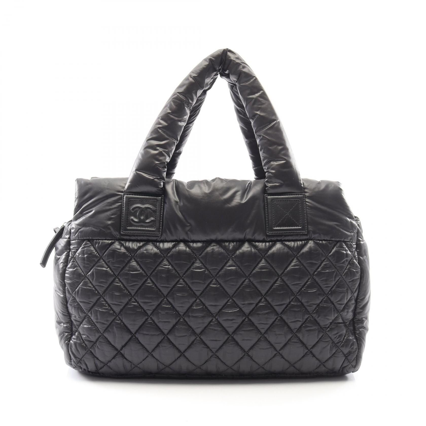Chanel Chanel CHANEL Coco Cocoon Nylon Leather Handbag Textile Handbag DUTY FREE for USA Size ONE SIZE - 1 Thumbnail