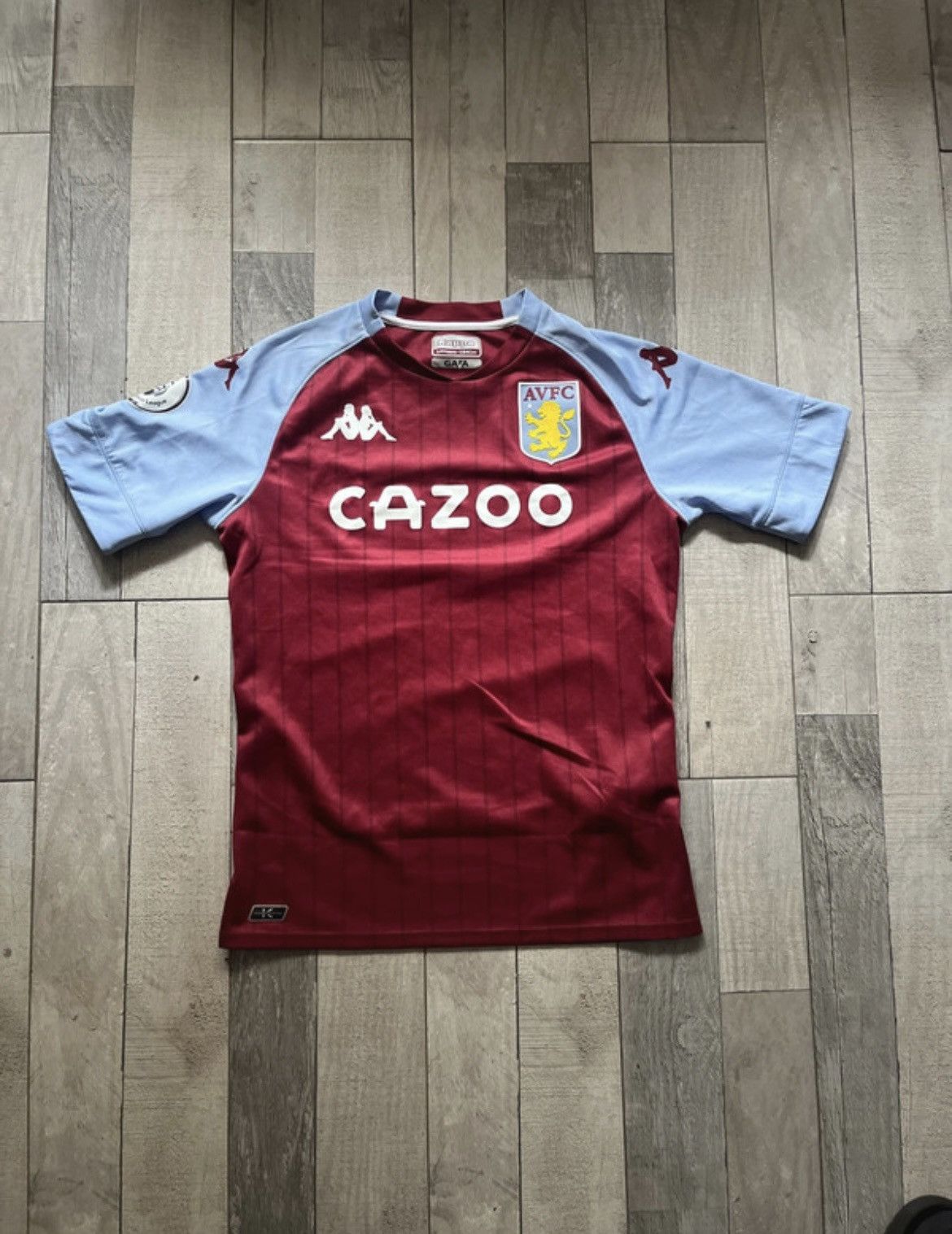Kappa × Vintage Aston villa jersey 2020/2021 home Size US S / EU 44-46 / 1 - 2 Thumbnail