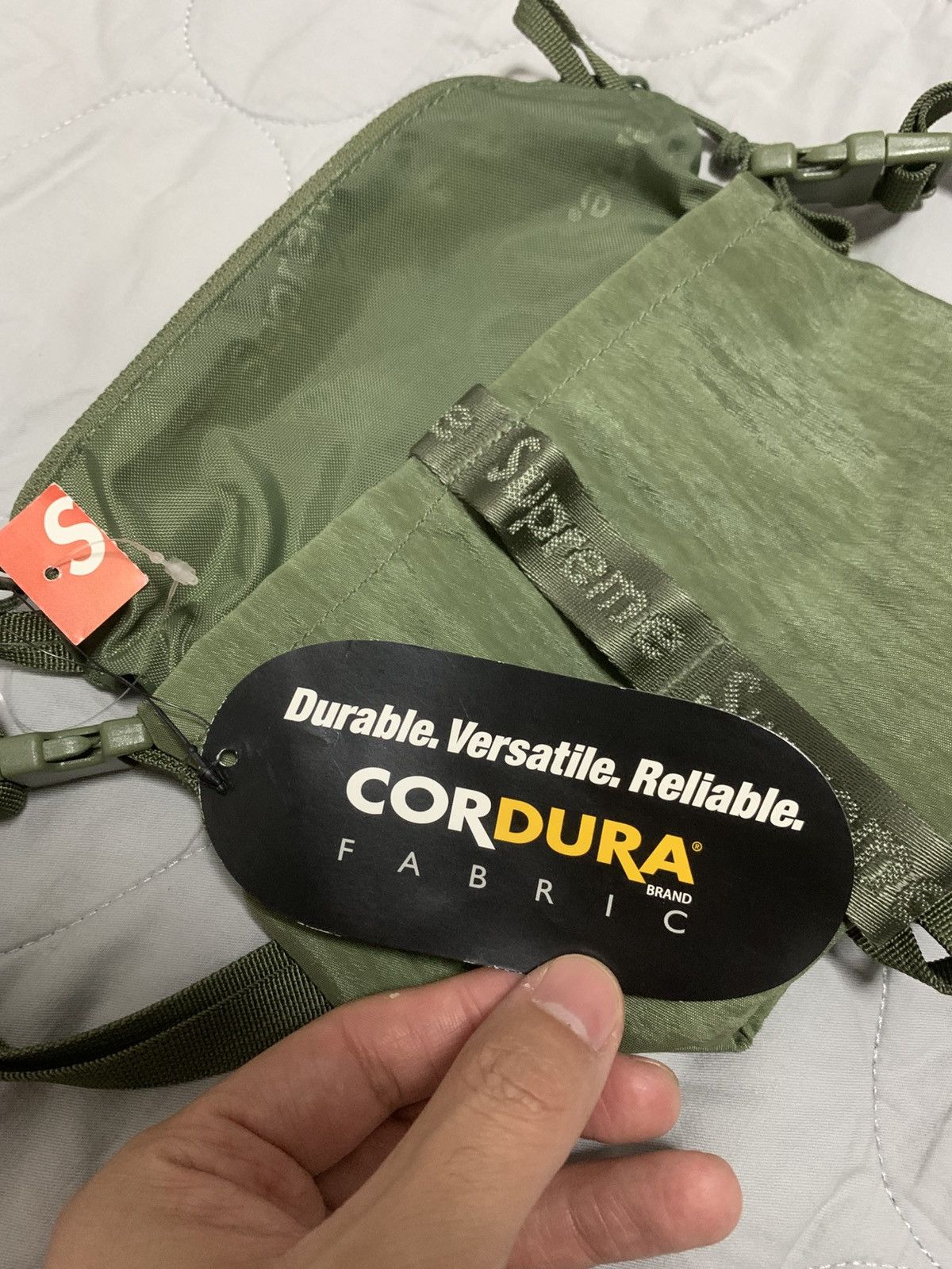 Supreme Supreme Neck Pouch Olive Size ONE SIZE - 8 Thumbnail