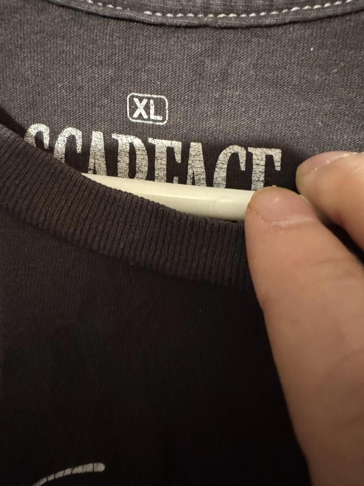 Surface To Air Scarface Movie Logo T-Shirt Men's Size XL Black Double Sided Size US XL / EU 56 / 4 - 3 Thumbnail