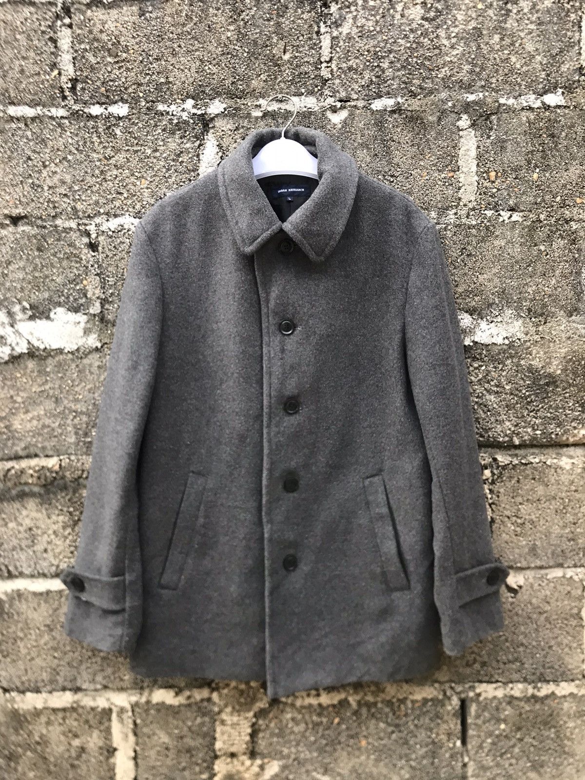 🌟 Urban Research Wool Button Coat Jacket