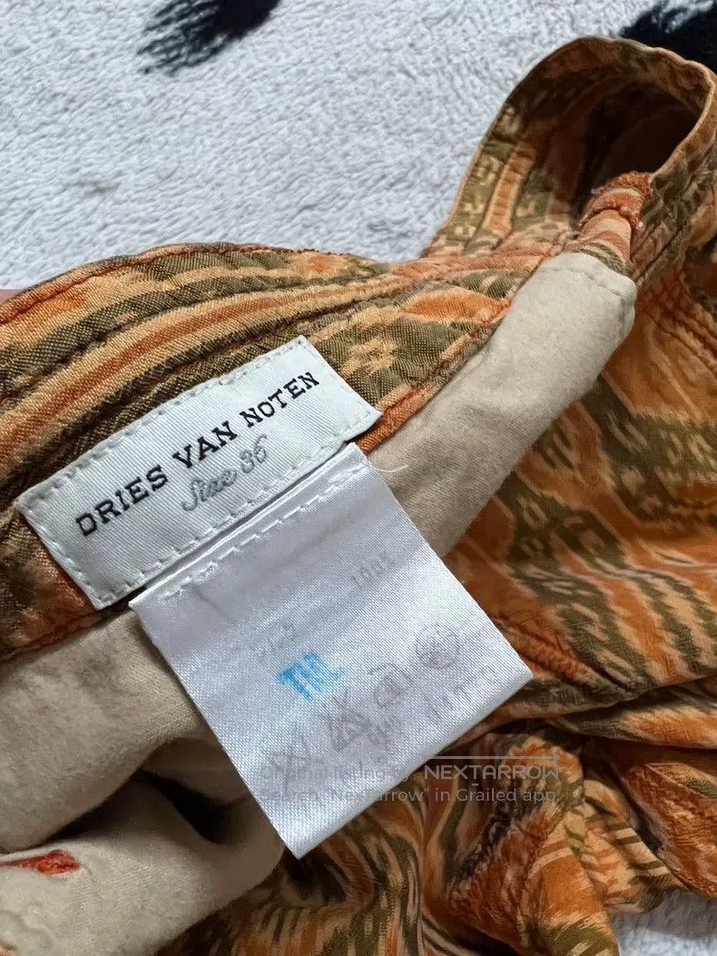 Dries Van Noten Dries Van Noten Silk Crop Pants Size 35" - 5 Thumbnail