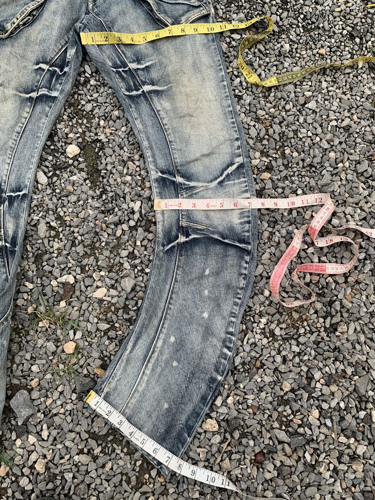 PPFM PPFM BANANA CURVE CUT BANANA JAPANESE PUNK RUSTY DENIM Size US 32 / EU 48 - 22 Thumbnail