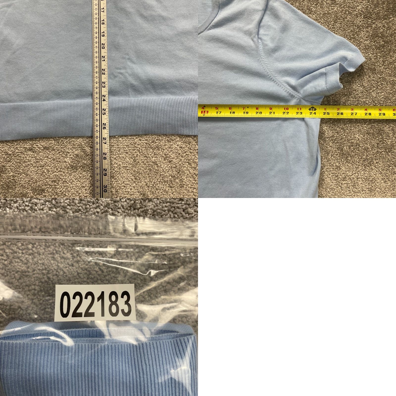 Lands' End VINTAGE Lands' End Short Sleeve Knit T-Shirt Women 2XL Blue Casual All Seasons stretchy Size XXL / US 16-18 / IT 52-54 - 8 Thumbnail