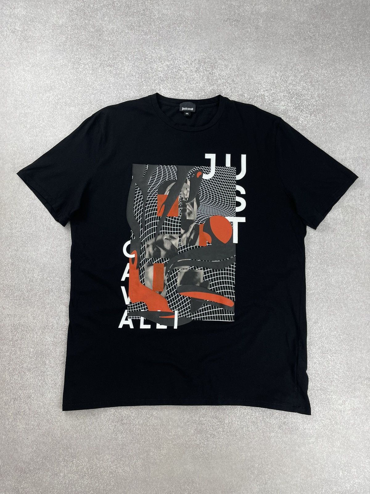 Tシャツ・カットソー JUST CAVALLI Men T-shirt Black 76OAHG15CJ318 899 Just Cavalli Outlet: T-shirt men - Black | Just Cavalli t