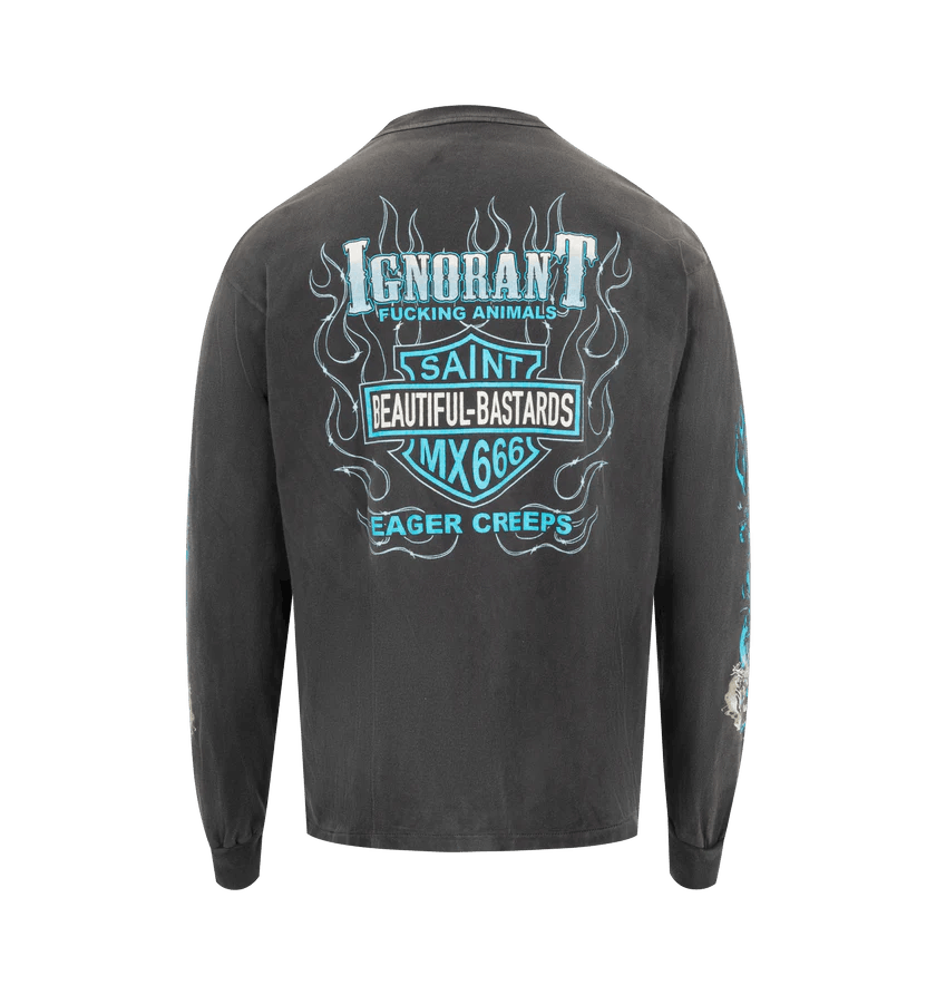 Saint Michael o1h1sh10525 The Beautiful Bastards T-Shirt in Black Size US XL / EU 56 / 4 - 2 Thumbnail