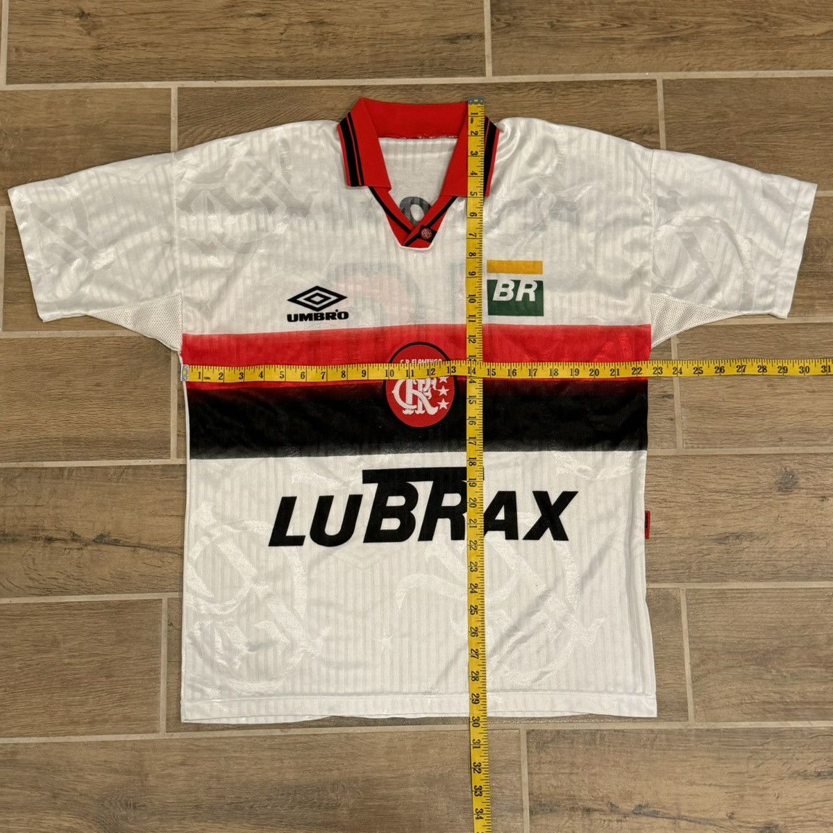 Umbro × Vintage Umbro Flamengo Brazil #10 Centenary 1995/1996 Soccer Jersey Size US L / EU 52-54 / 3 - 9 Thumbnail