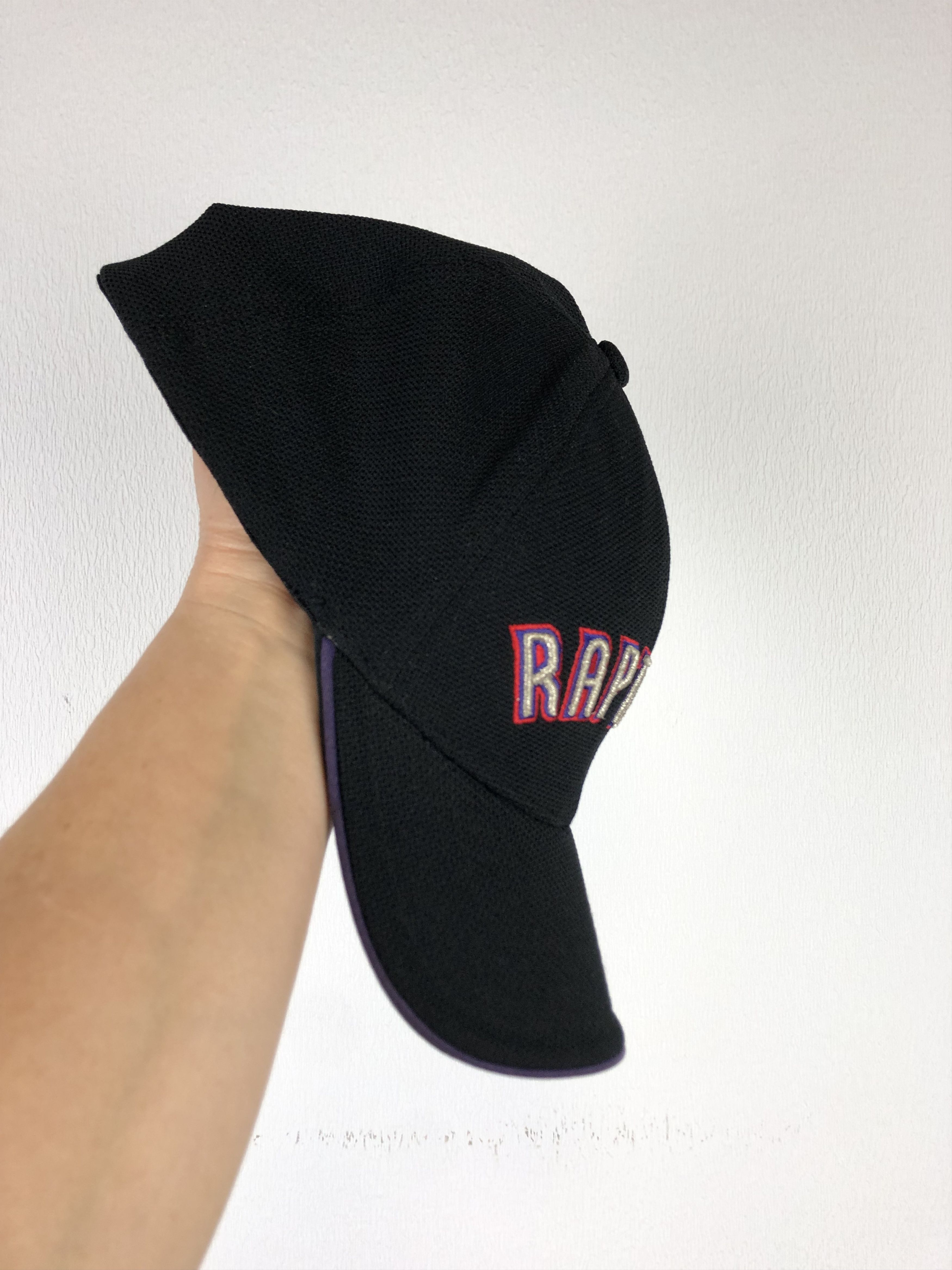 NBA Vintage Nike Toronto Raptors Hat Cap NBA Snapback Spell Out Size ONE SIZE - 3 Thumbnail