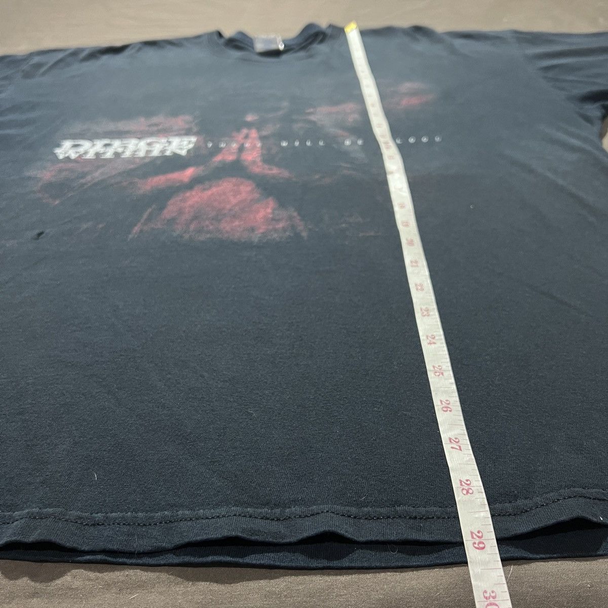 Band Tees Vintage Y2K Dirge Within Tee 2XL Faded Groove Metalcore Size US XXL / EU 58 / 5 - 8 Thumbnail