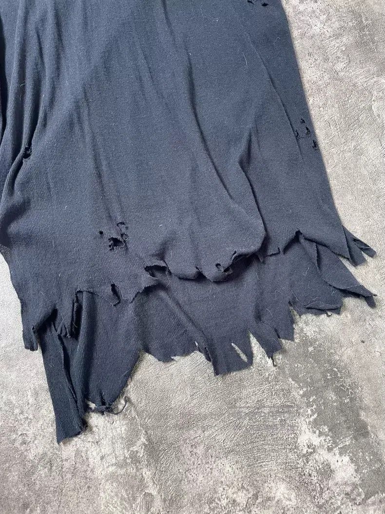 Balmain BALMAIN Asymmetrical Cut-off Destroyed Tank Top Size XL / US 12-14 / IT 48-50 - 2 Thumbnail