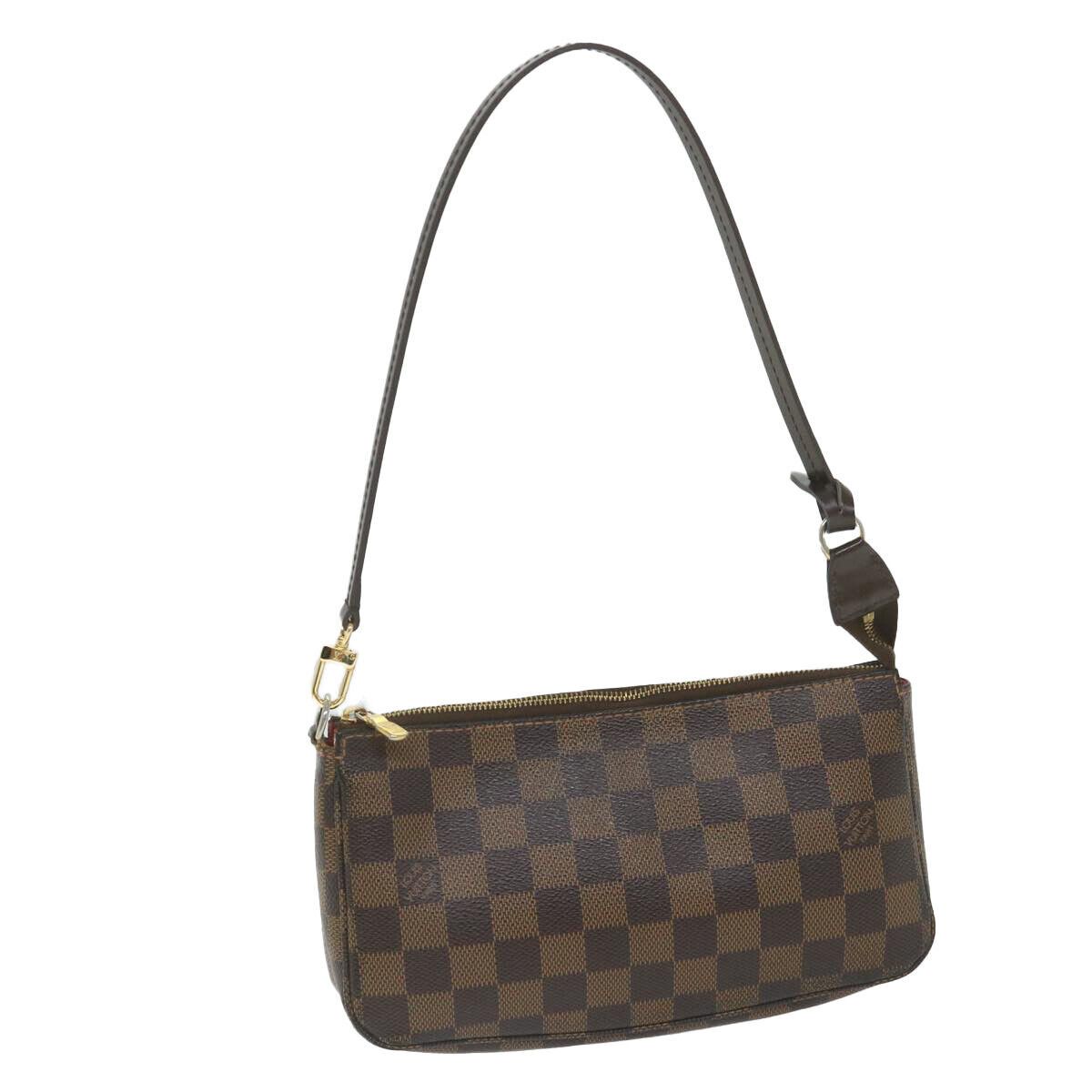 Louis Vuitton LOUIS VUITTON Damier Ebene Pochette Accessoires Pouch Size ONE SIZE - 1 Thumbnail