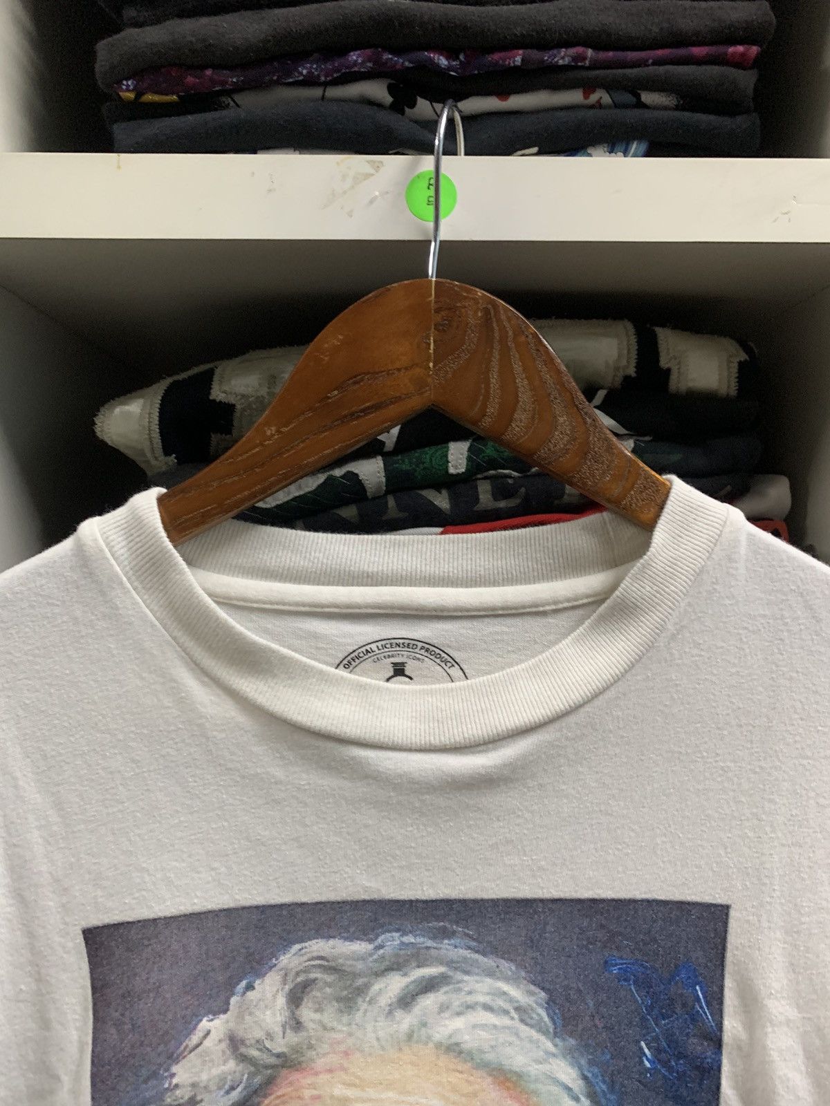 Vintage Albert Einstein white shirt