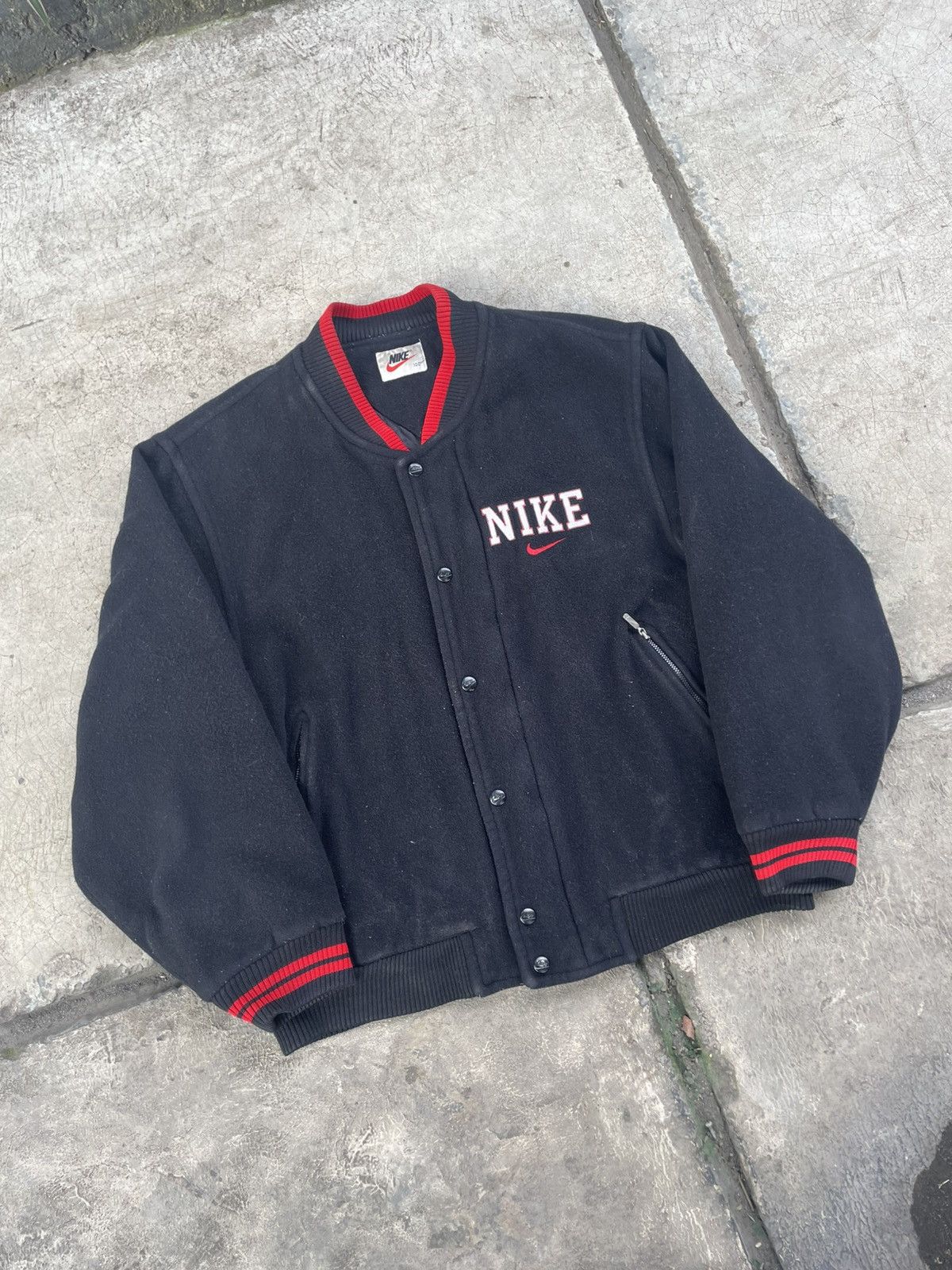 Nike × Vintage Vintage Rare Varsity Nike Size US XXL / EU 58 / 5 - 1 Thumbnail