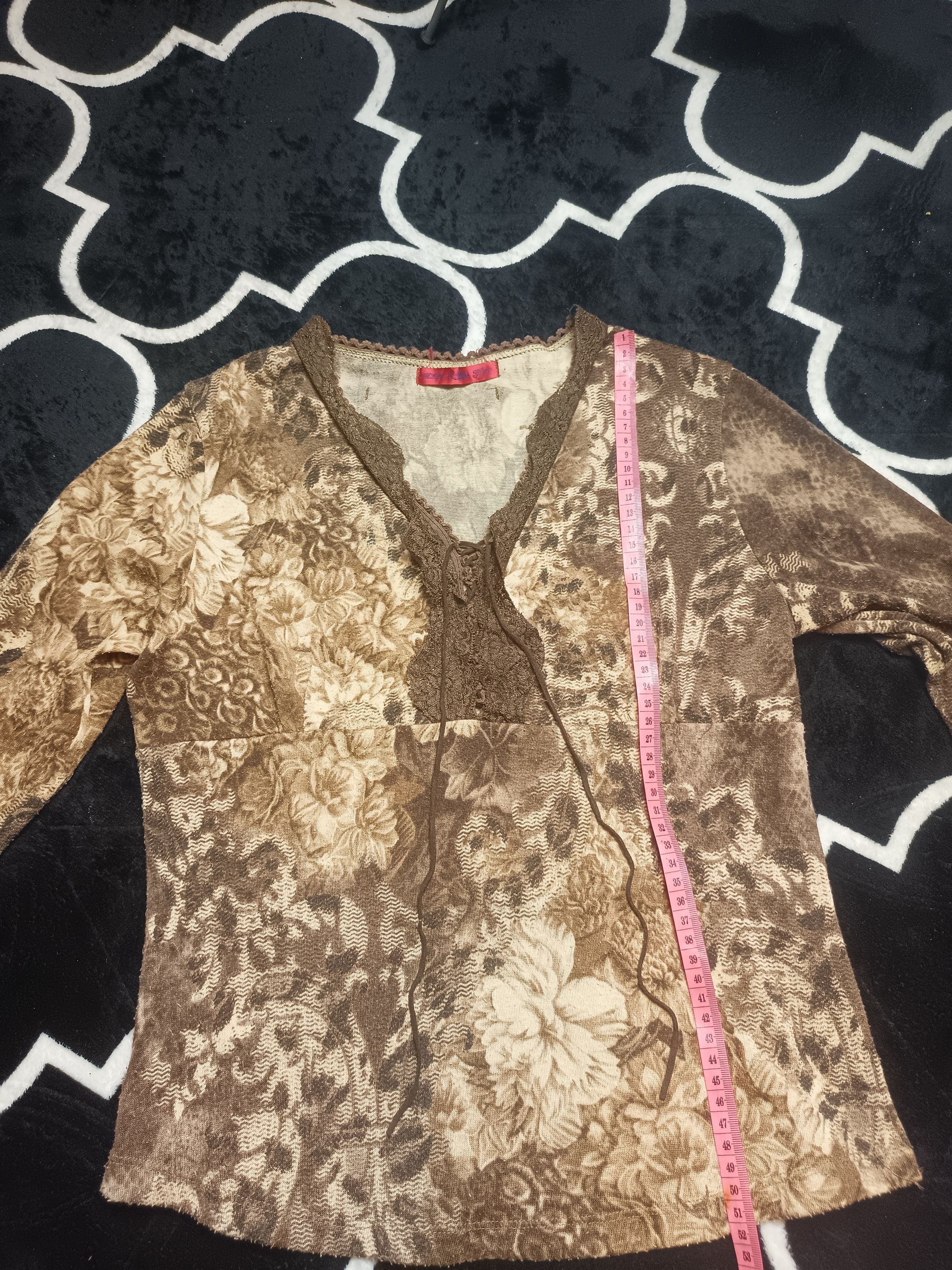 Japanese Brand × Vintage M & M Glory Women's Blouse Vintage Size S / US 4 / IT 40 - 4 Thumbnail