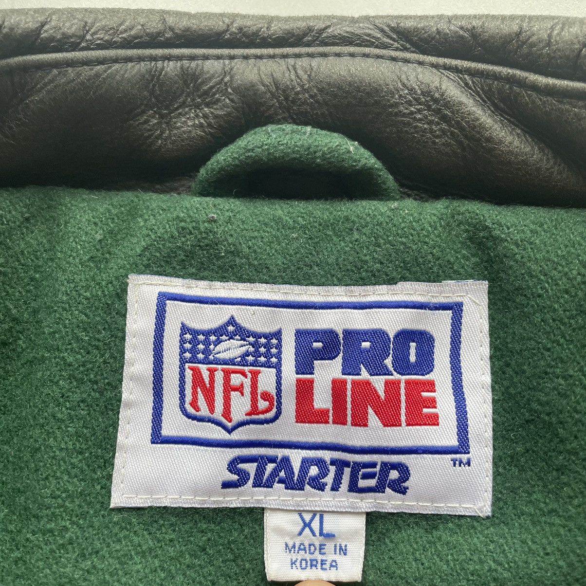 NFL × Starter × Vintage Vintage 90s New York Jets NFL Starter Varsity Jacket Rare XL Size US XL / EU 56 / 4 - 6 Thumbnail