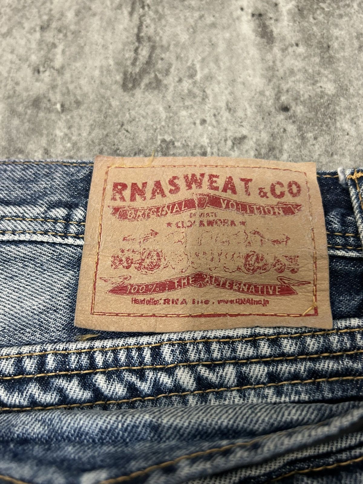 Japanese Brand RNA Inch Distressed Ripped Jeans Size US 30 / EU 46 - 15 Thumbnail