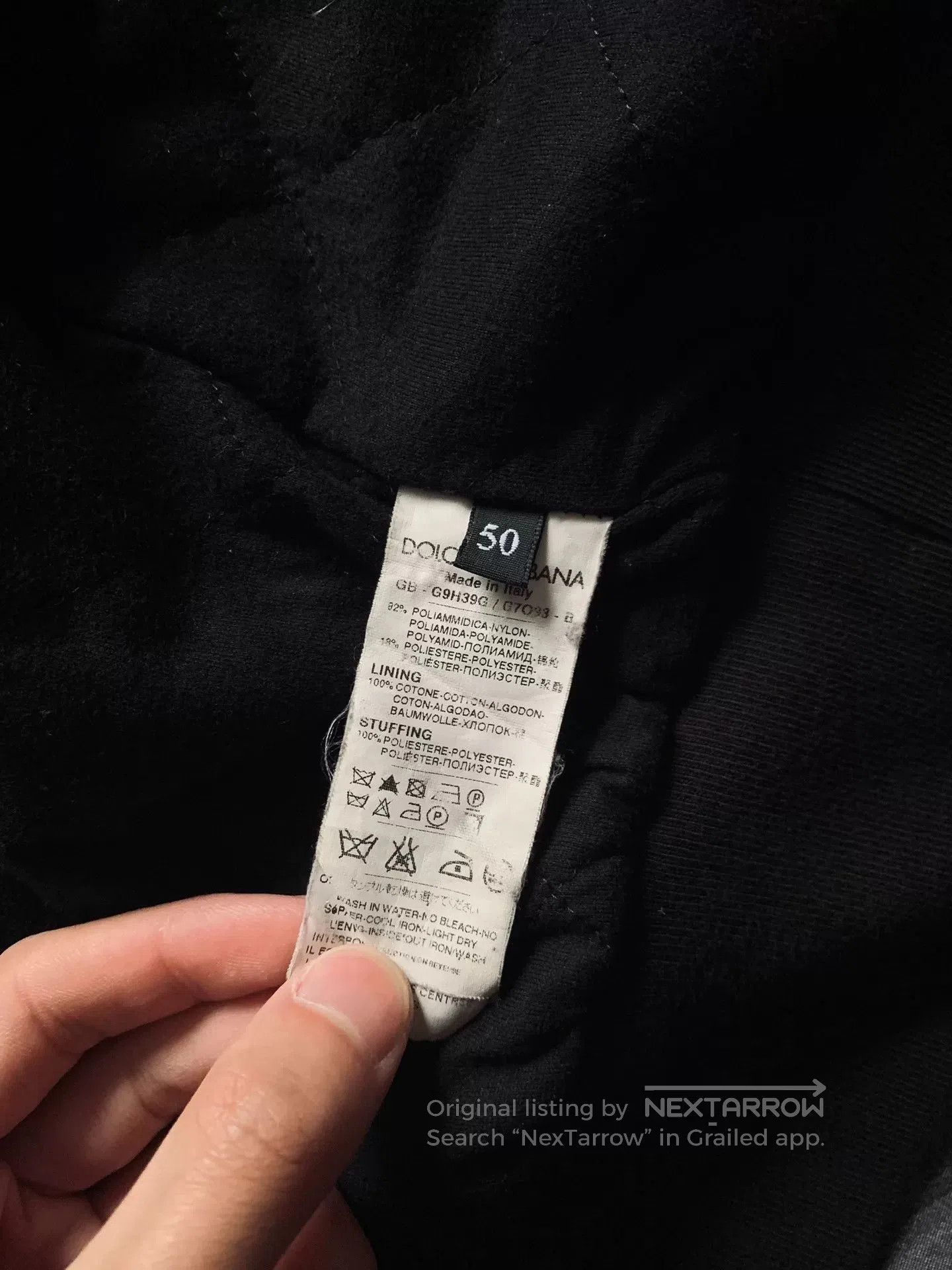 Dolce & Gabbana Dolce & Gabbana Nylon Padded Coach Jacket. Size US M / EU 48-50 / 2 - 6 Thumbnail