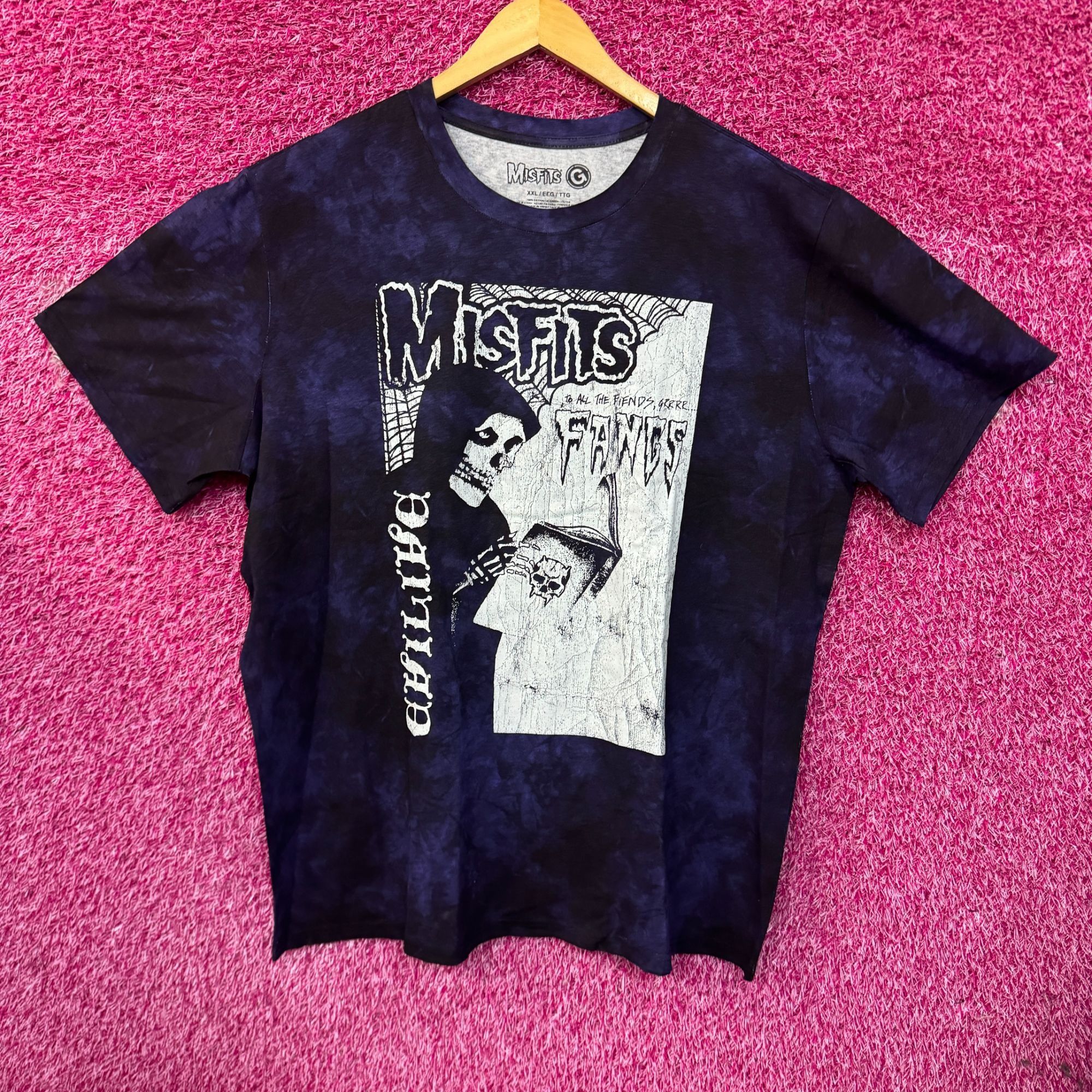 Misfits The Misfits Fangs Evil Live Horror Punk Band Tie Dye XXL Size US XXL / EU 58 / 5 - 1 Thumbnail