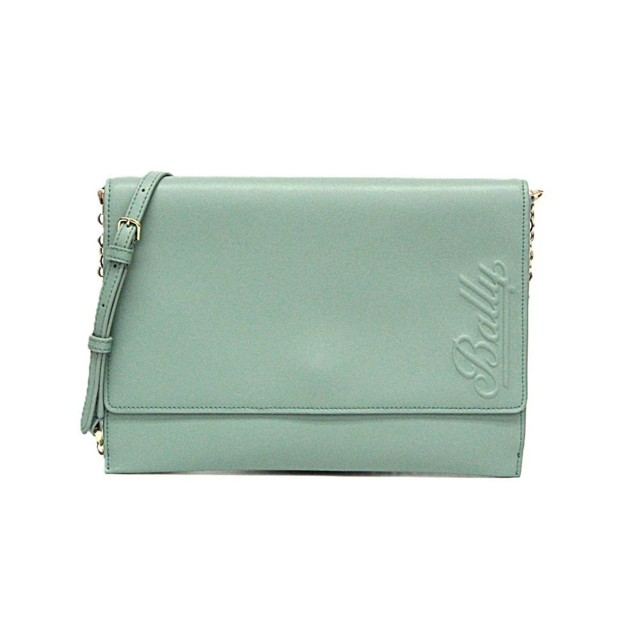 Bally Bally LEANN.O Chain Shoulder Bag Women's Leather Shoulder Bag Green Size ONE SIZE - 1 Thumbnail