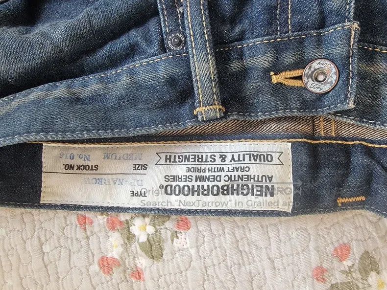 Neighborhood Neighborhood size M Basic Washed Denim Pants Size US 27 - 5 Thumbnail