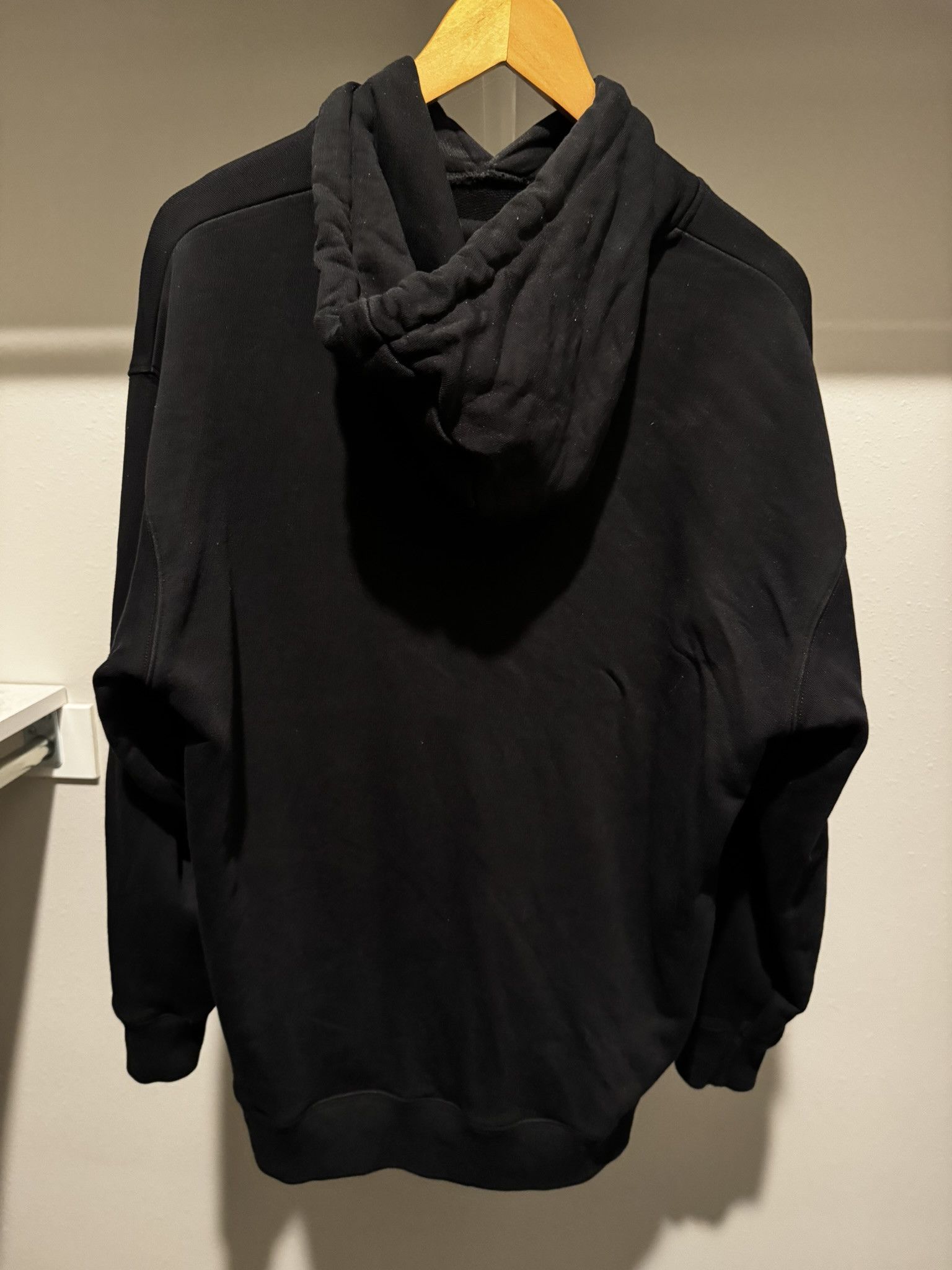 Acne Studios Yala Face Cotton Black Oversized Hoodie Size US XXS / EU 40 - 2 Thumbnail