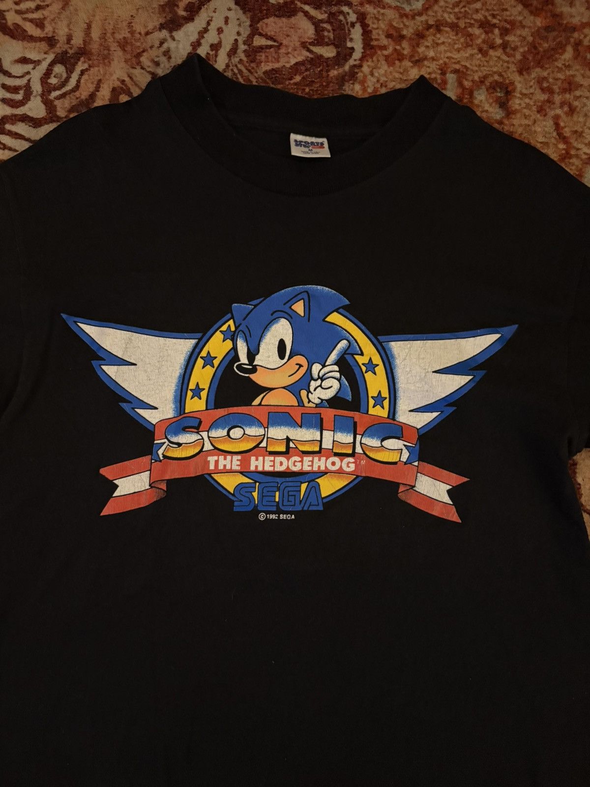 Other 1992 Sonic The Hedgehog SEGA Video Game Promo Size US M / EU 48-50 / 2 - 2 Thumbnail