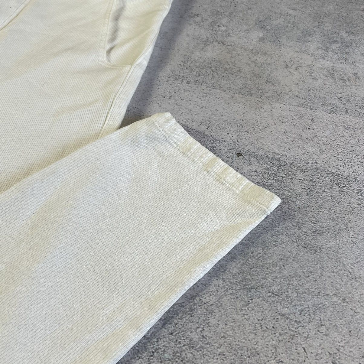 A.P.C. A.P.C. Rue Madame Paris Cream White Stretch Pants Size US 30 / EU 46 - 6 Thumbnail