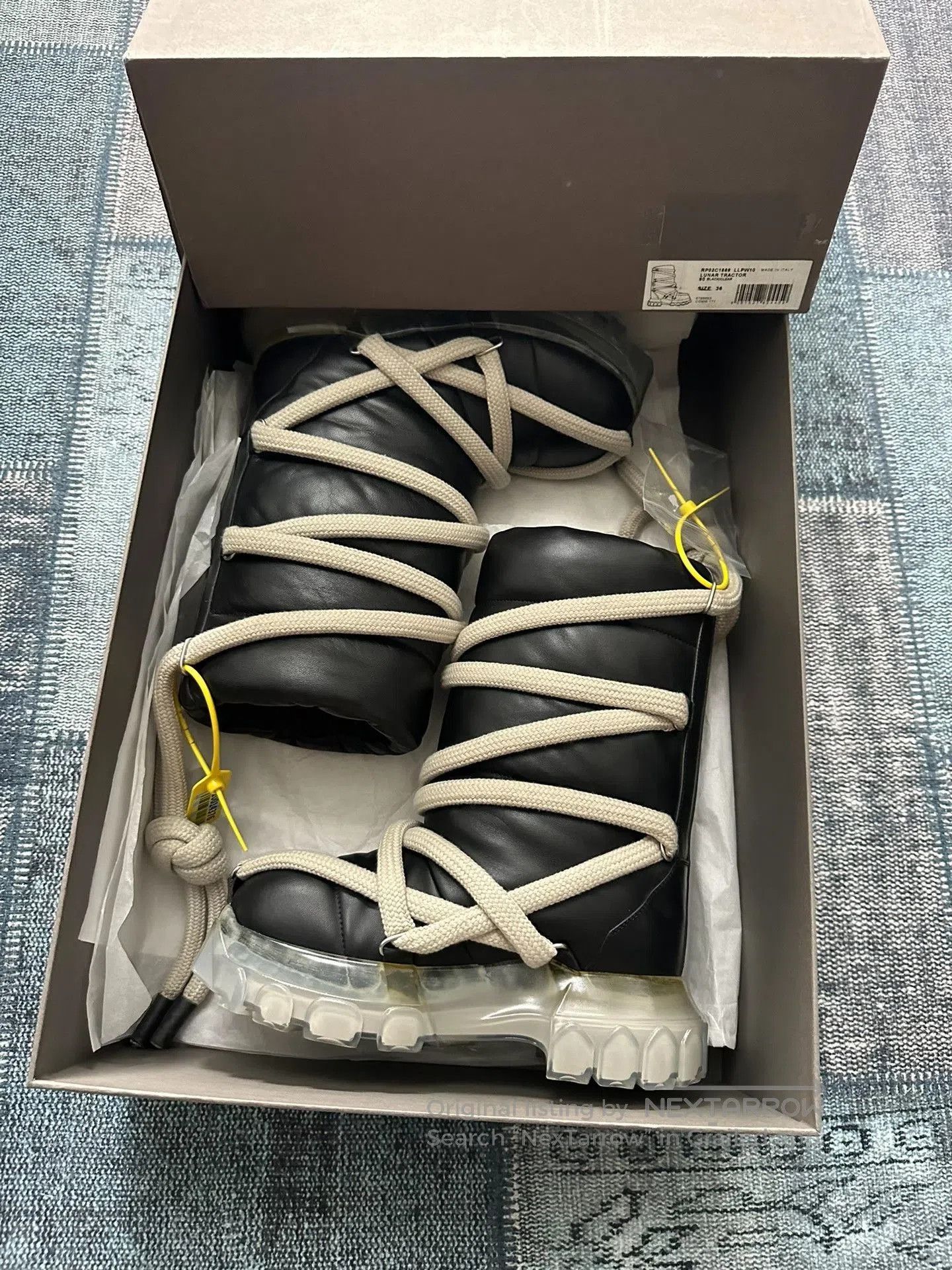 Rick Owens Rick Owens Strap Octopus Sole Snow Boots. Size US 5 / IT 35 - 7 Thumbnail