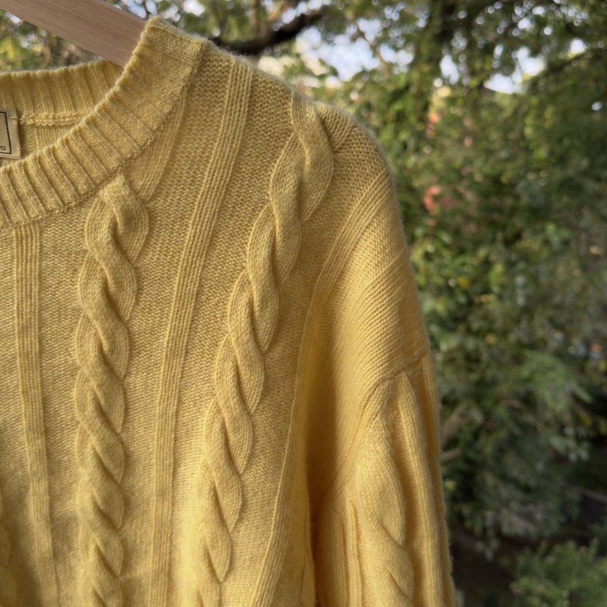 Paul Stuart Paul Stuart Cashmere Cable Crewneck Sweater Size US L / EU 52-54 / 3 - 4 Thumbnail