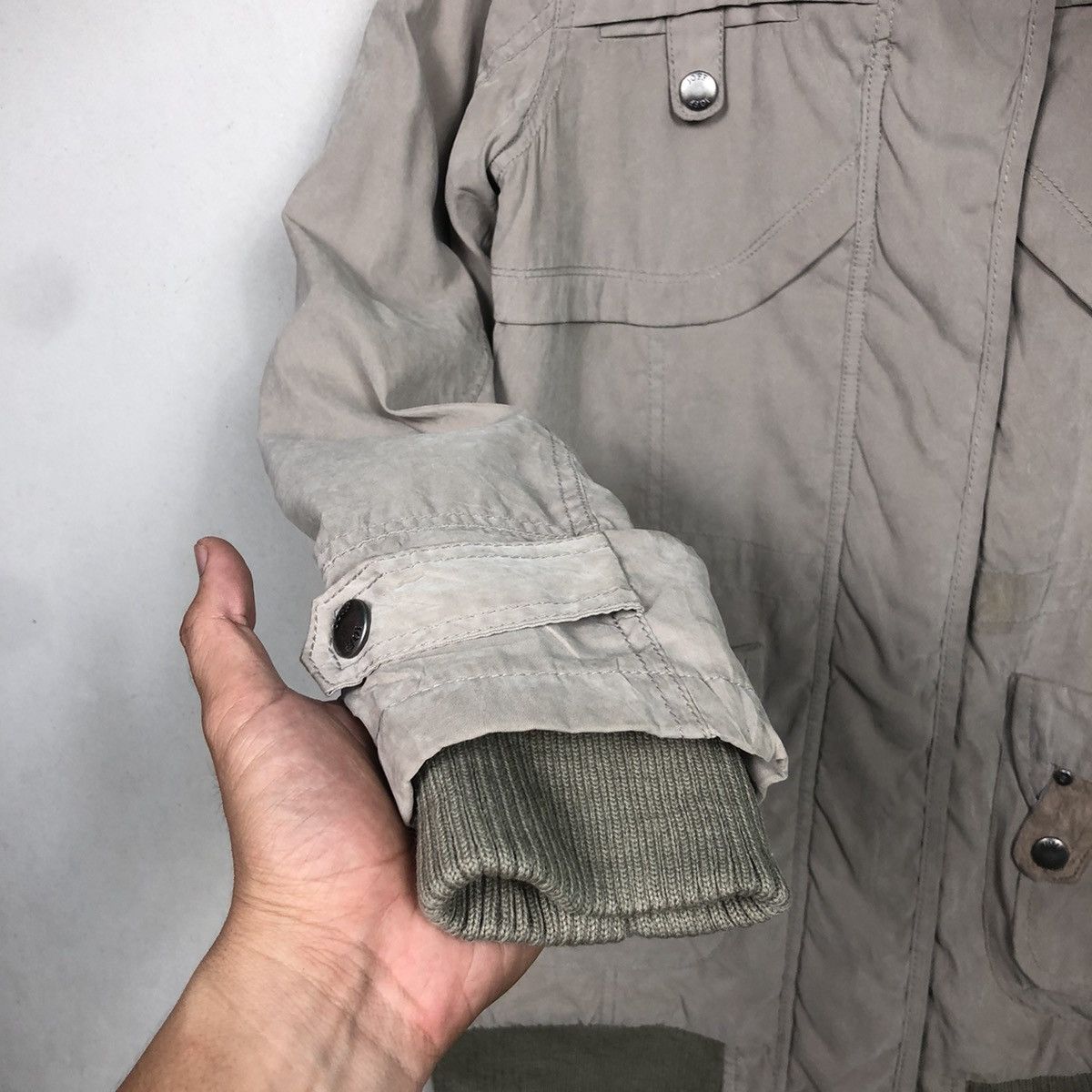 If Six Was Nine Jeff Joyous Archive Hooded Utility Parka Jacket Tan Size 90 Size US S / EU 44-46 / 1 - 5 Thumbnail