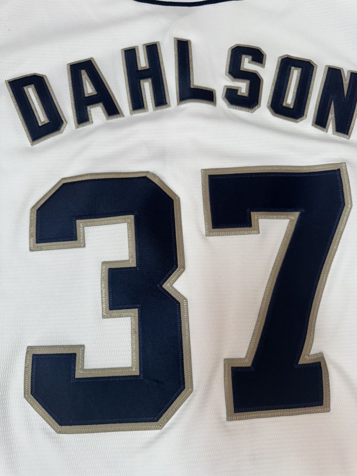 Majestic San Diego Padres DAHLSON #37 2012-15 MLB Stitched Jersey Size US XL / EU 56 / 4 - 10 Thumbnail