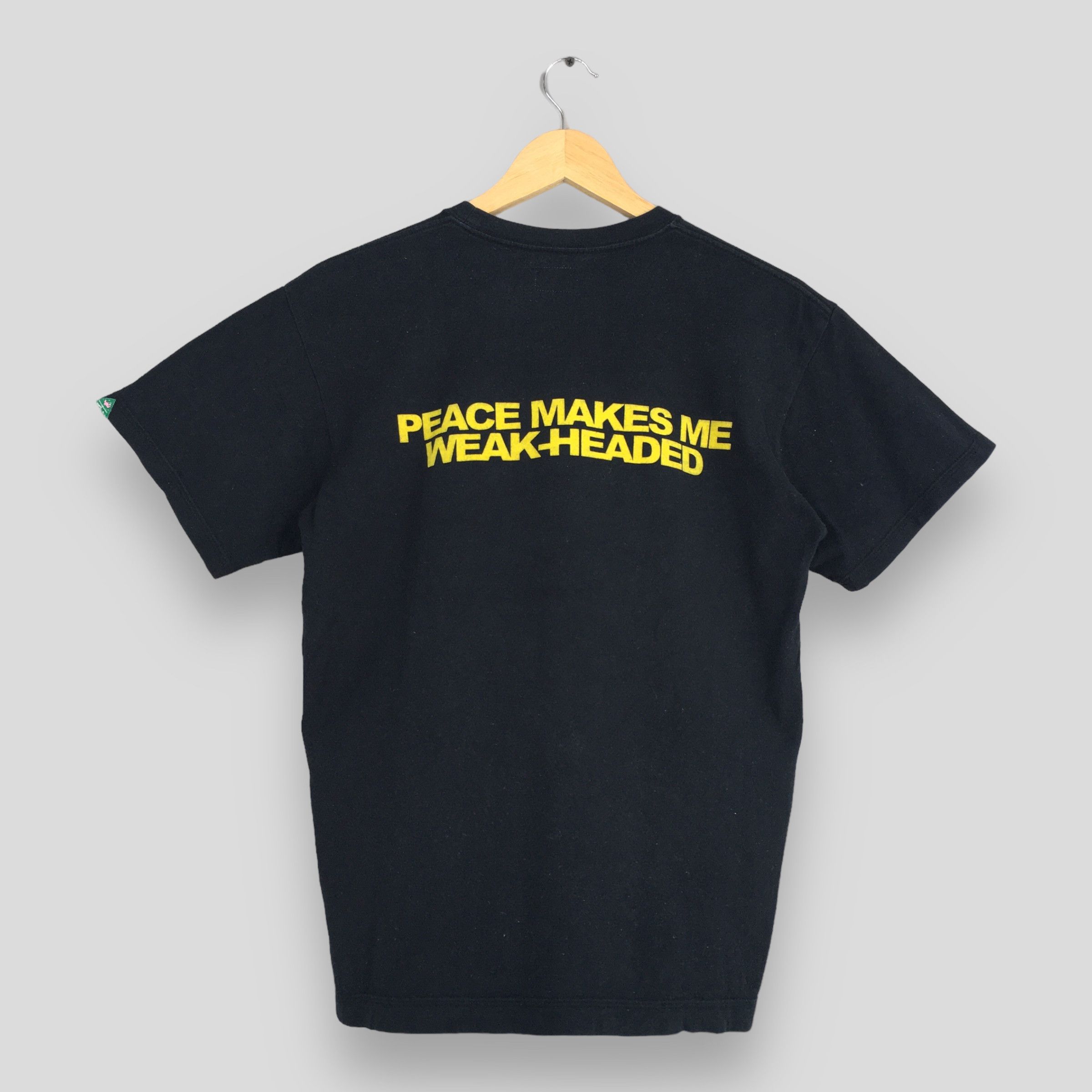 Jun Takahashi Undercover Smiley Bones Japan Black T shirt Medium Size US M / EU 48-50 / 2 - 6 Thumbnail