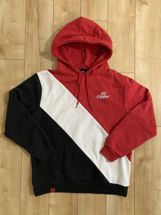 Tri color 2024 hoodie 100 thieves